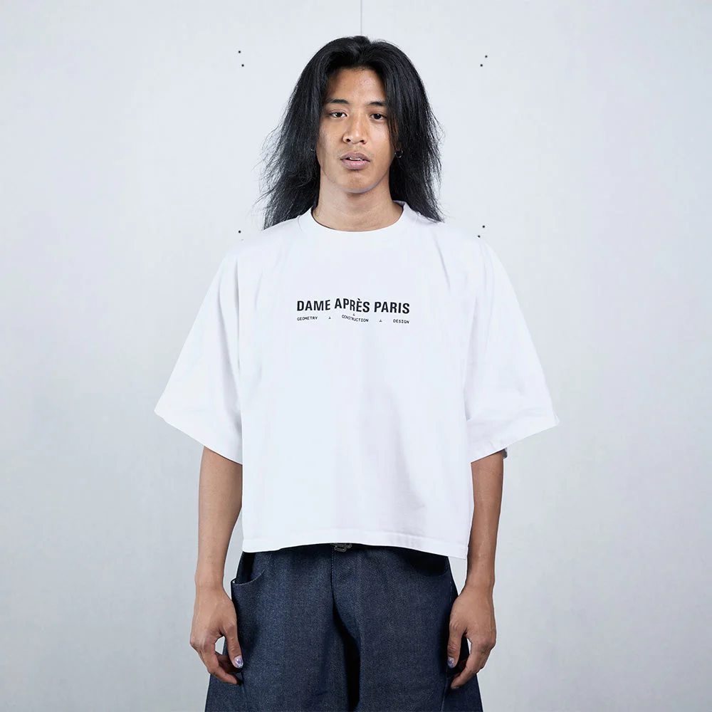 Dame Apres Paris GCD White Uniform T-shirt - Image 3