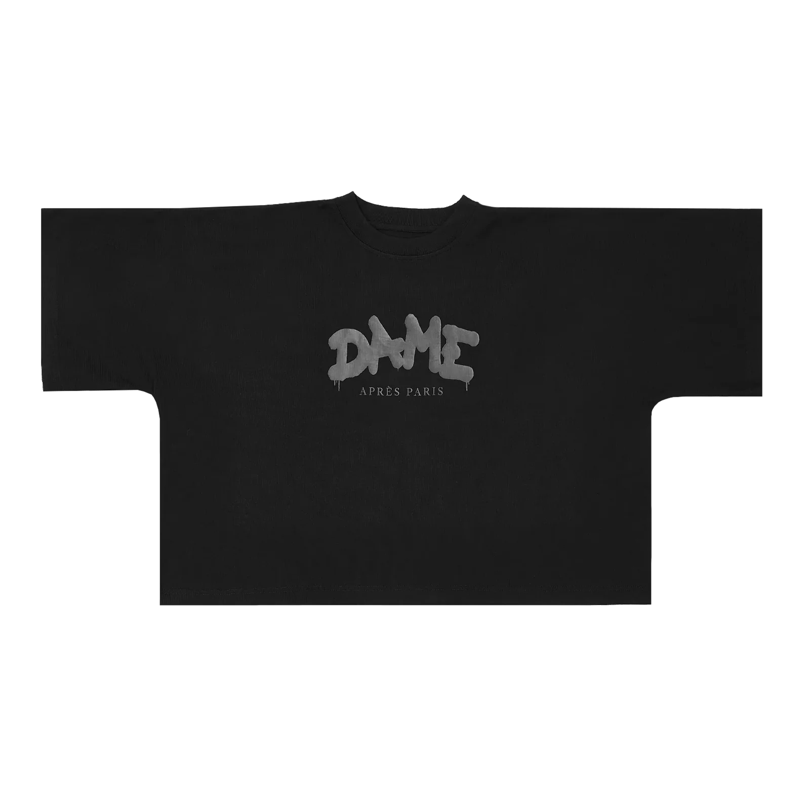 Dame Après Paris Black Uniform Tee