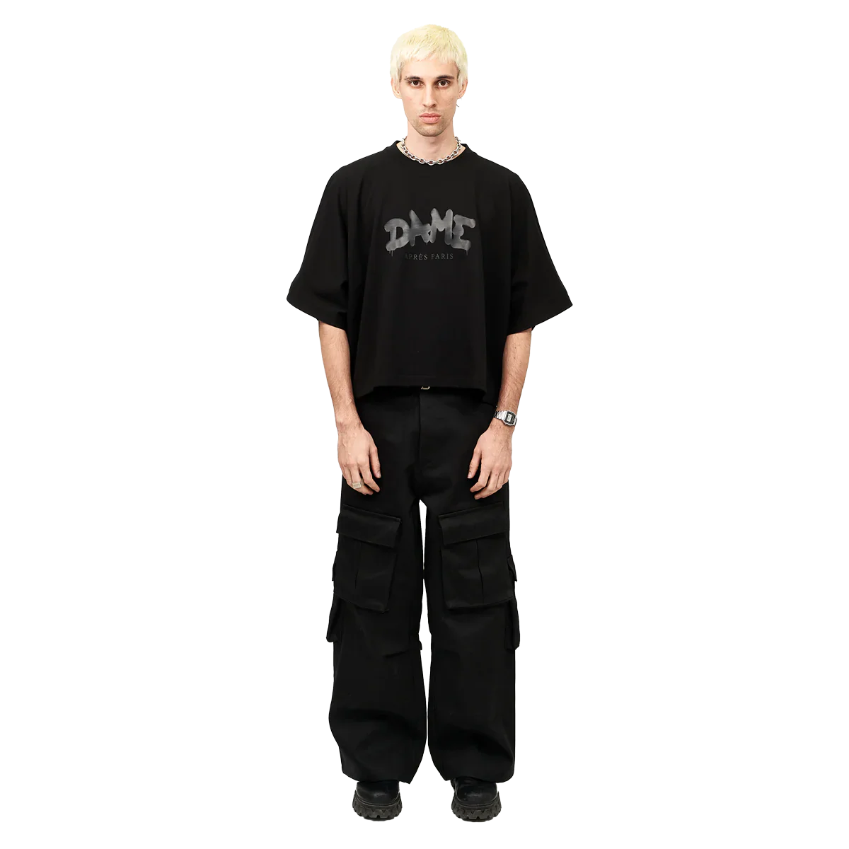 Dame Après Paris Black Uniform Tee - Image 5