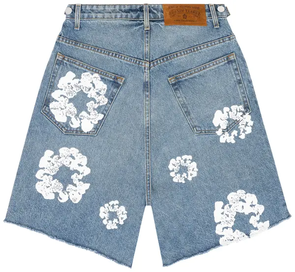 Denim Tears The Cotton Wreath Short Light Wash - Image 2