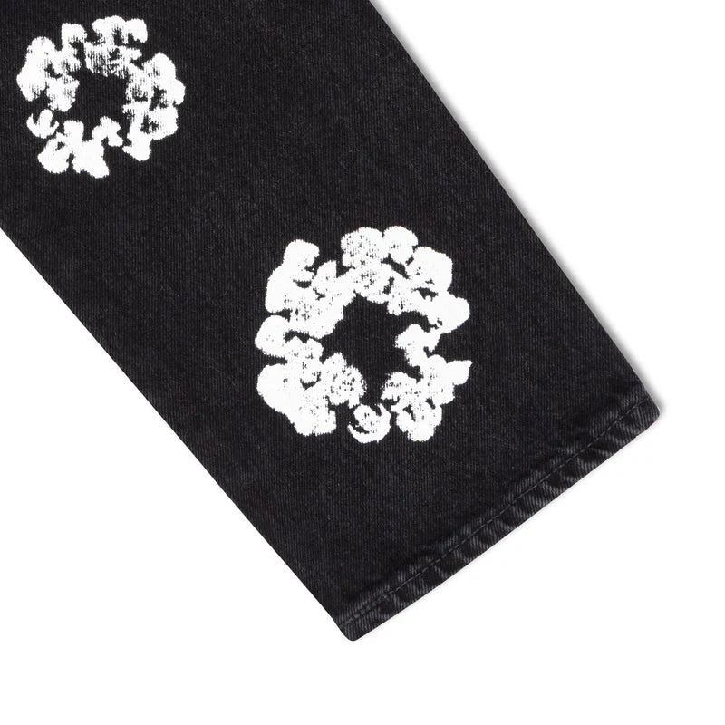 Denim Tears Levi's 501 The Cotton Wreath Jean Black - Image 4