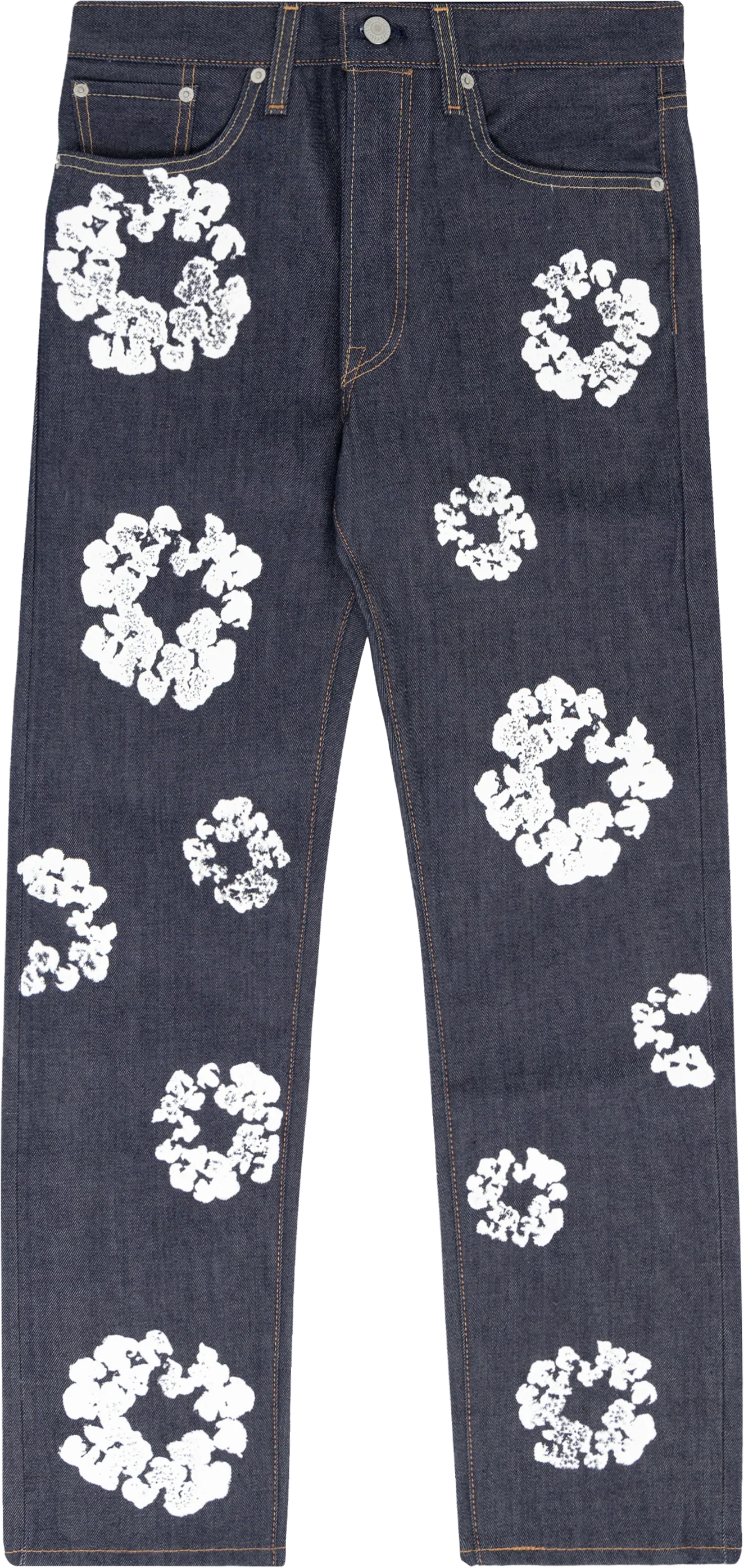 Denim Tears Levi's 501 The Cotton Wreath Jean Selvedge