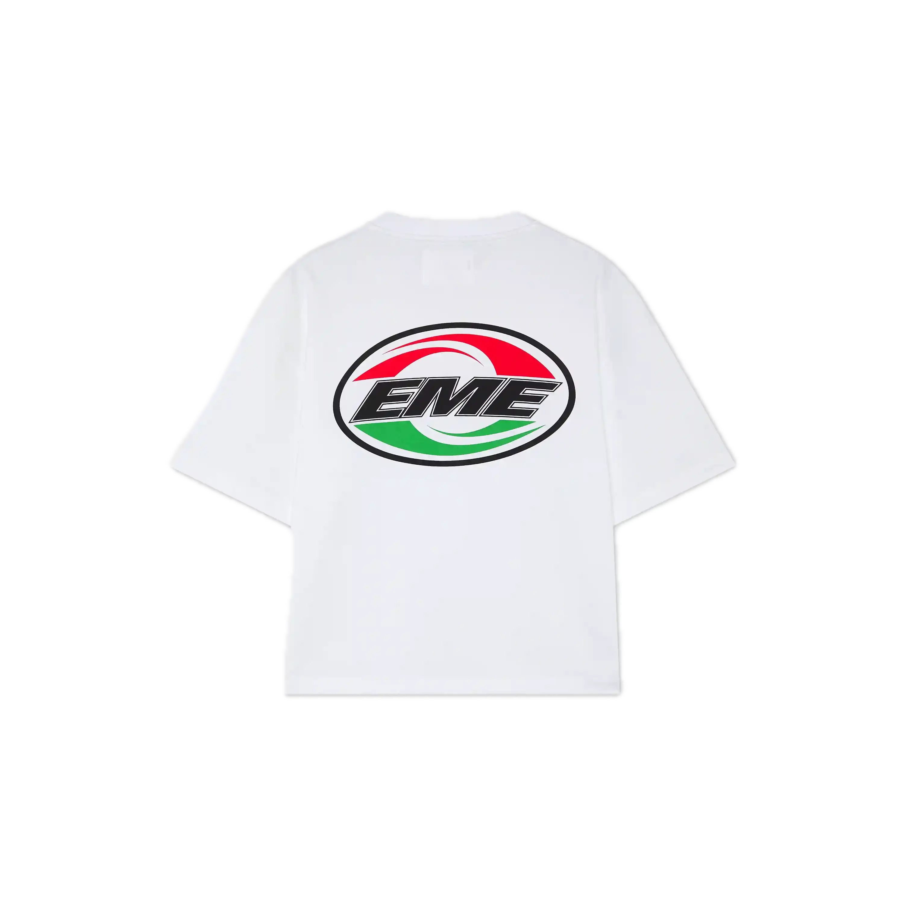 Eme Studios Duality Pearl Oversized Tee White - Image 2