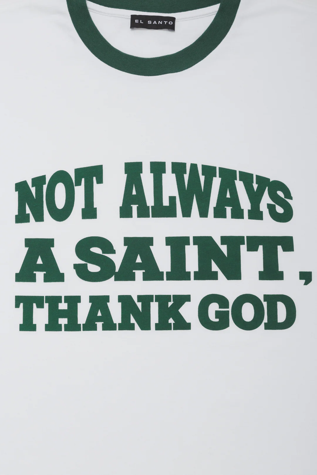 El Santo Not Always a Saint Tee - Image 3