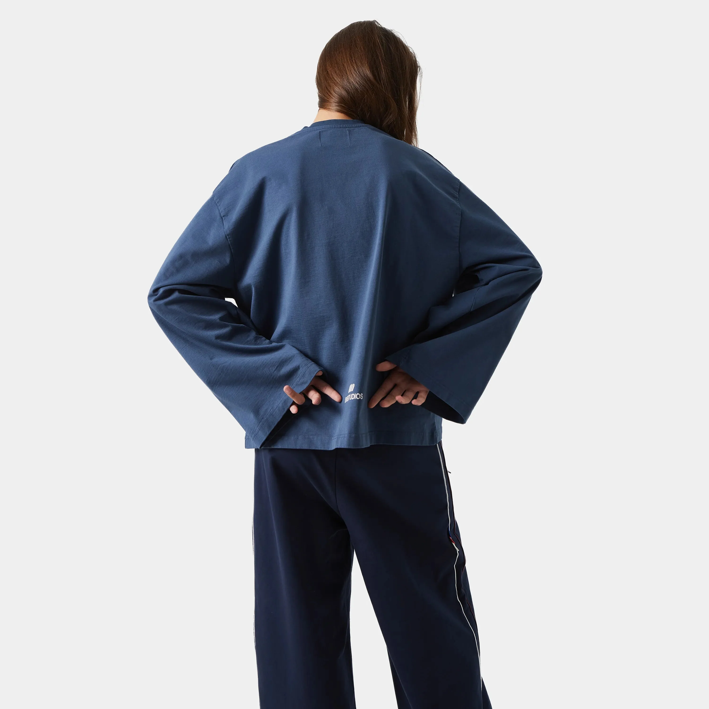 Eme Studios Bulwark Fog Long Sleeve Navy - Image 5