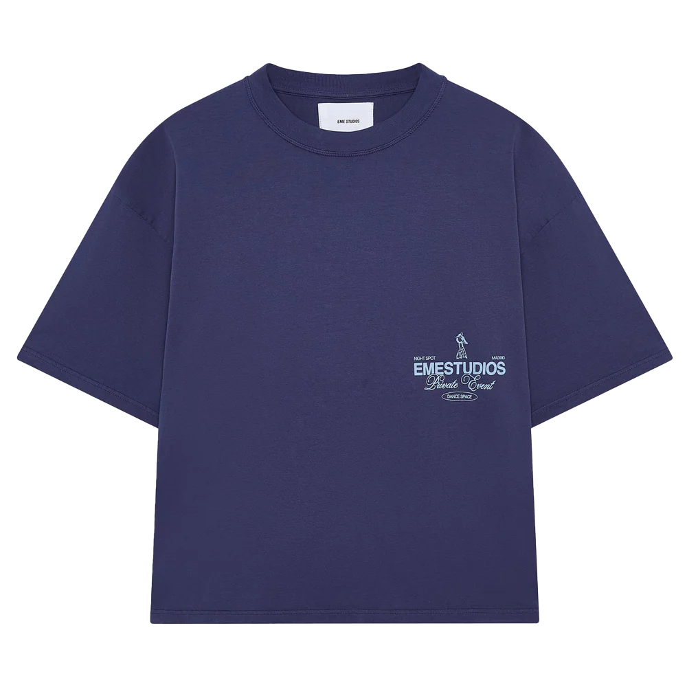 Eme Studios Disco Indigo Oversized Tee