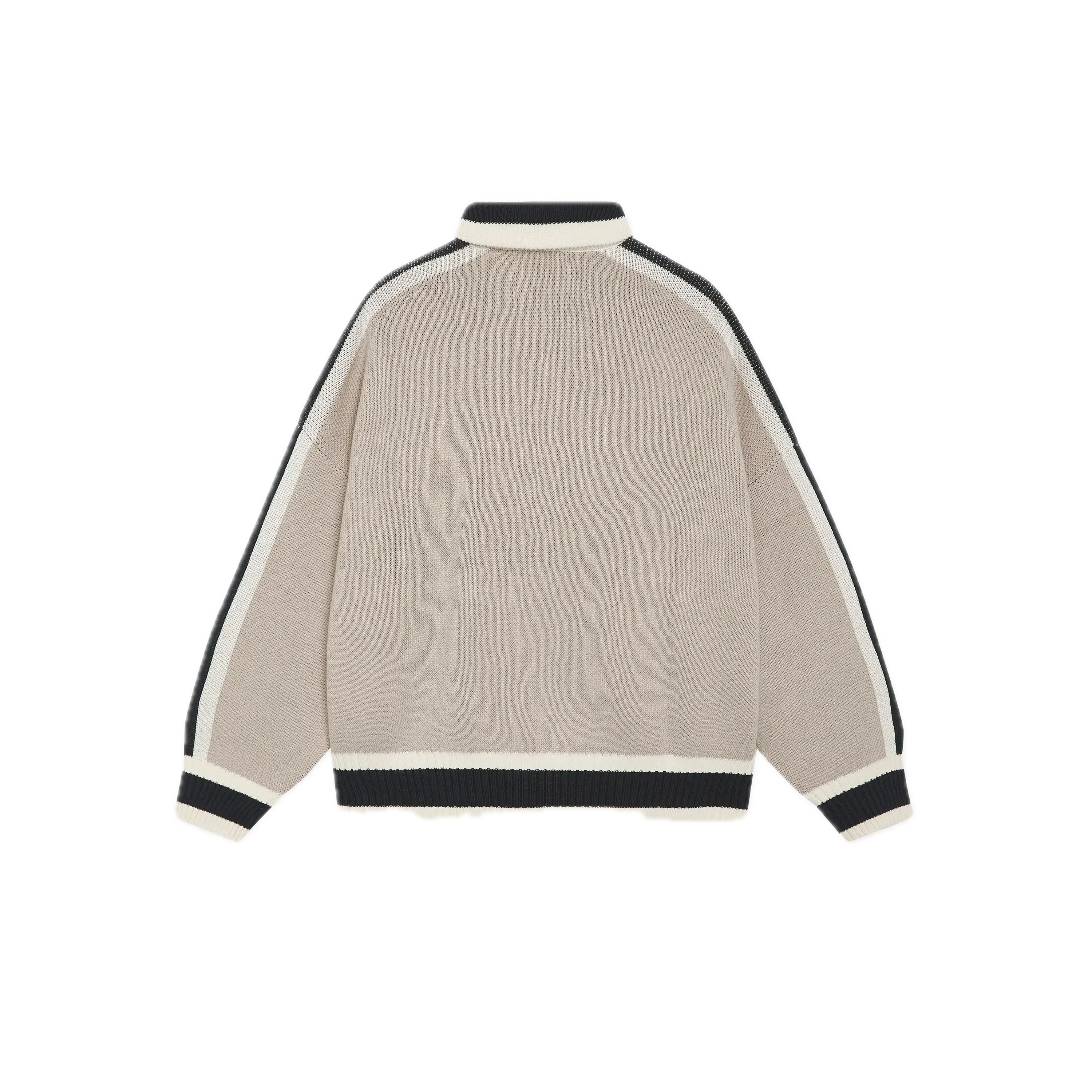 Eme Studios Echellor Off Sand Zipper Knit - Image 3