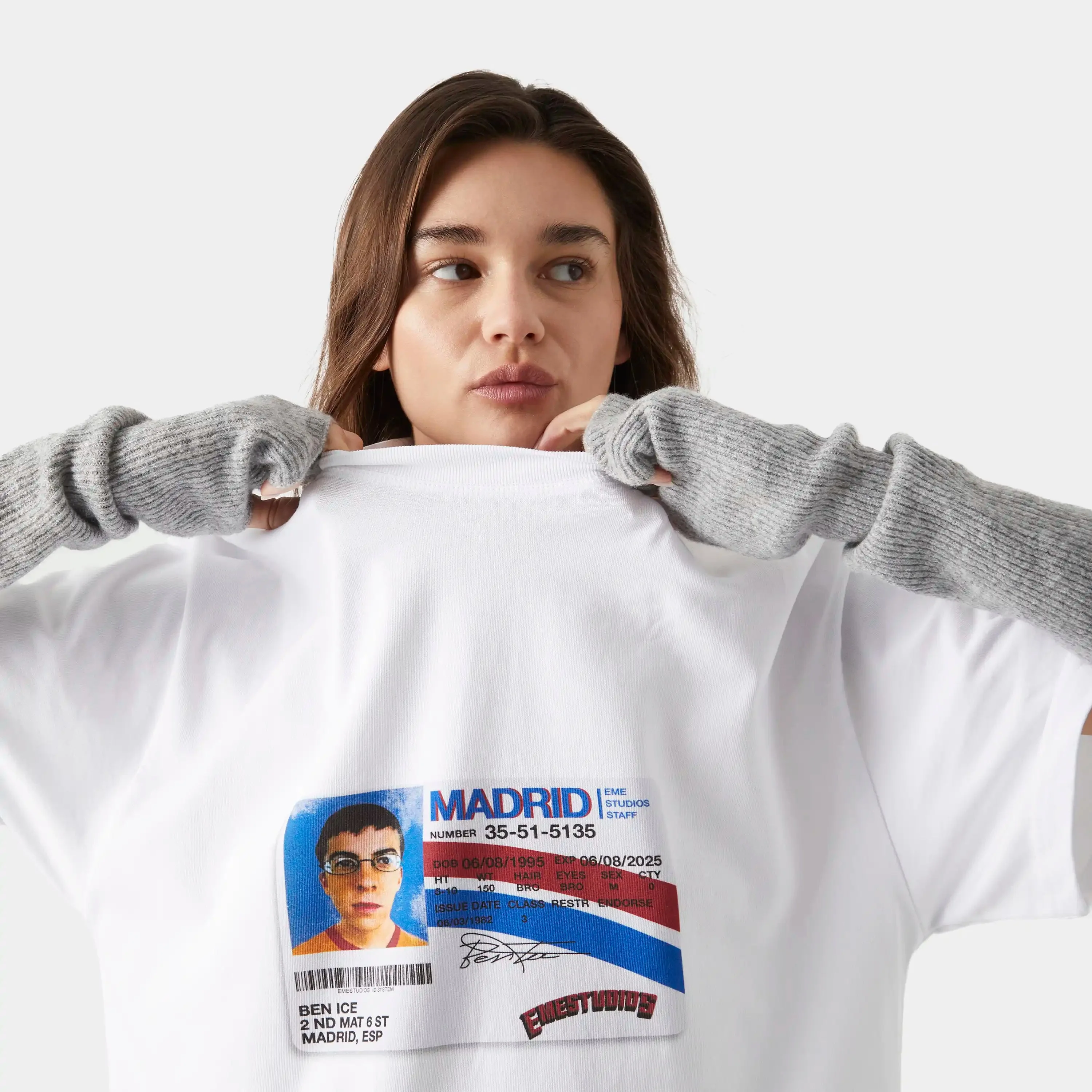 Eme Studios ID Pearl Oversized Tee - Image 6