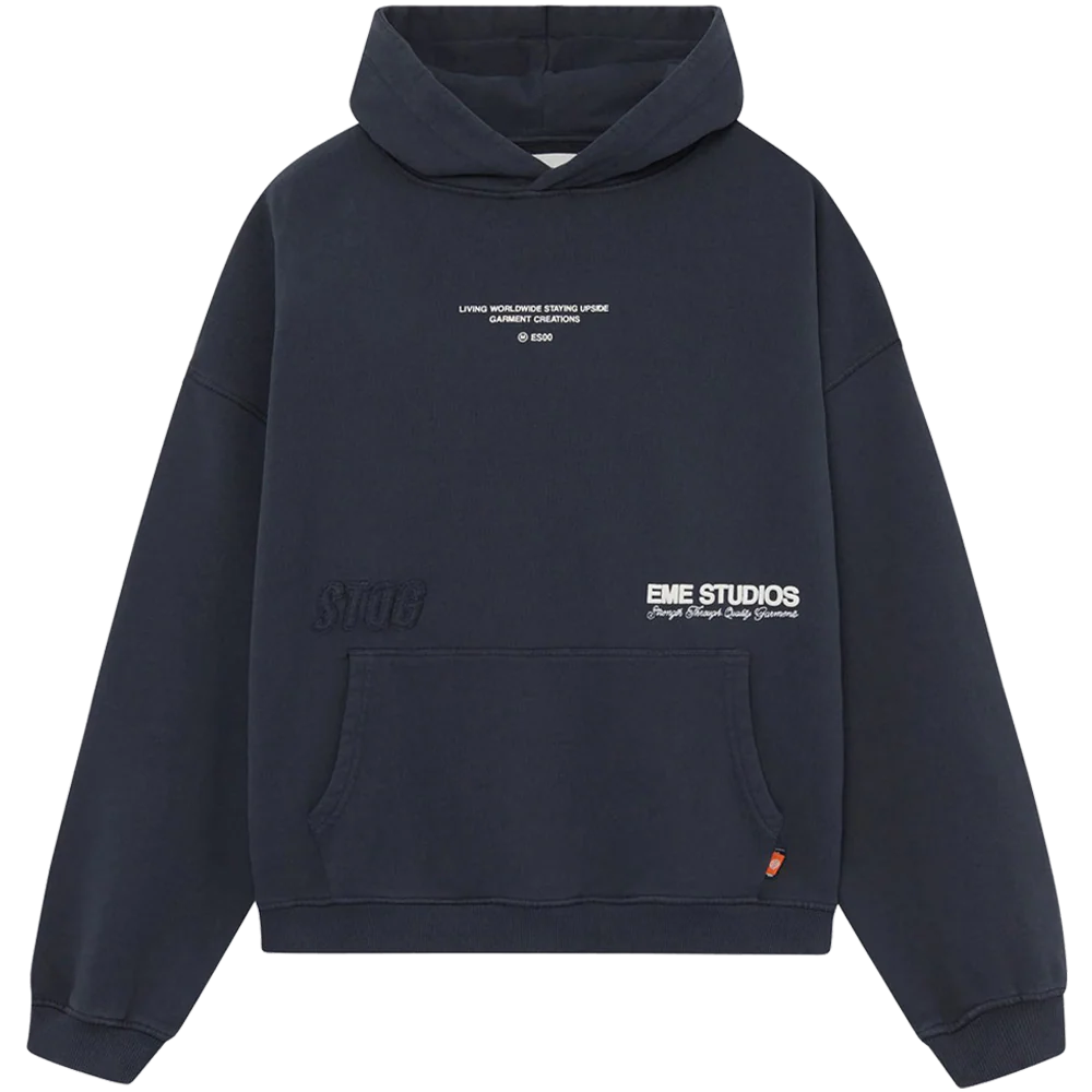 EME Studios Jack Navy Oversized Hoodie