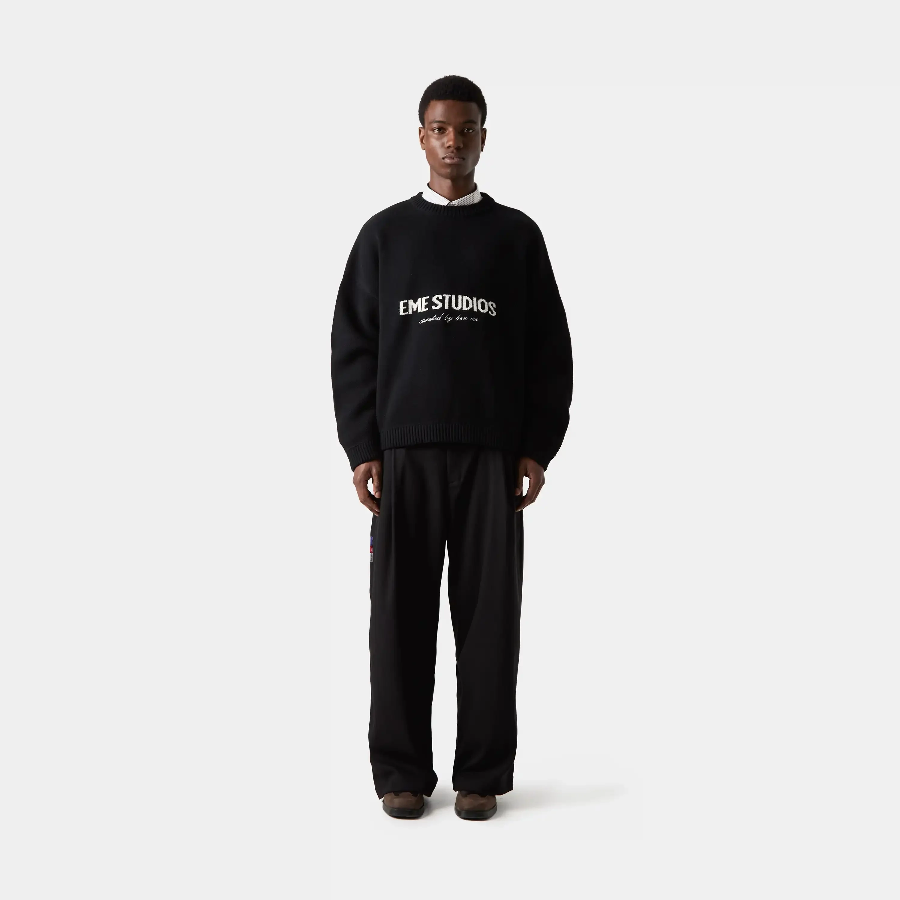 Eme Studios Master Flag Shadow Knit Sweater - Image 3
