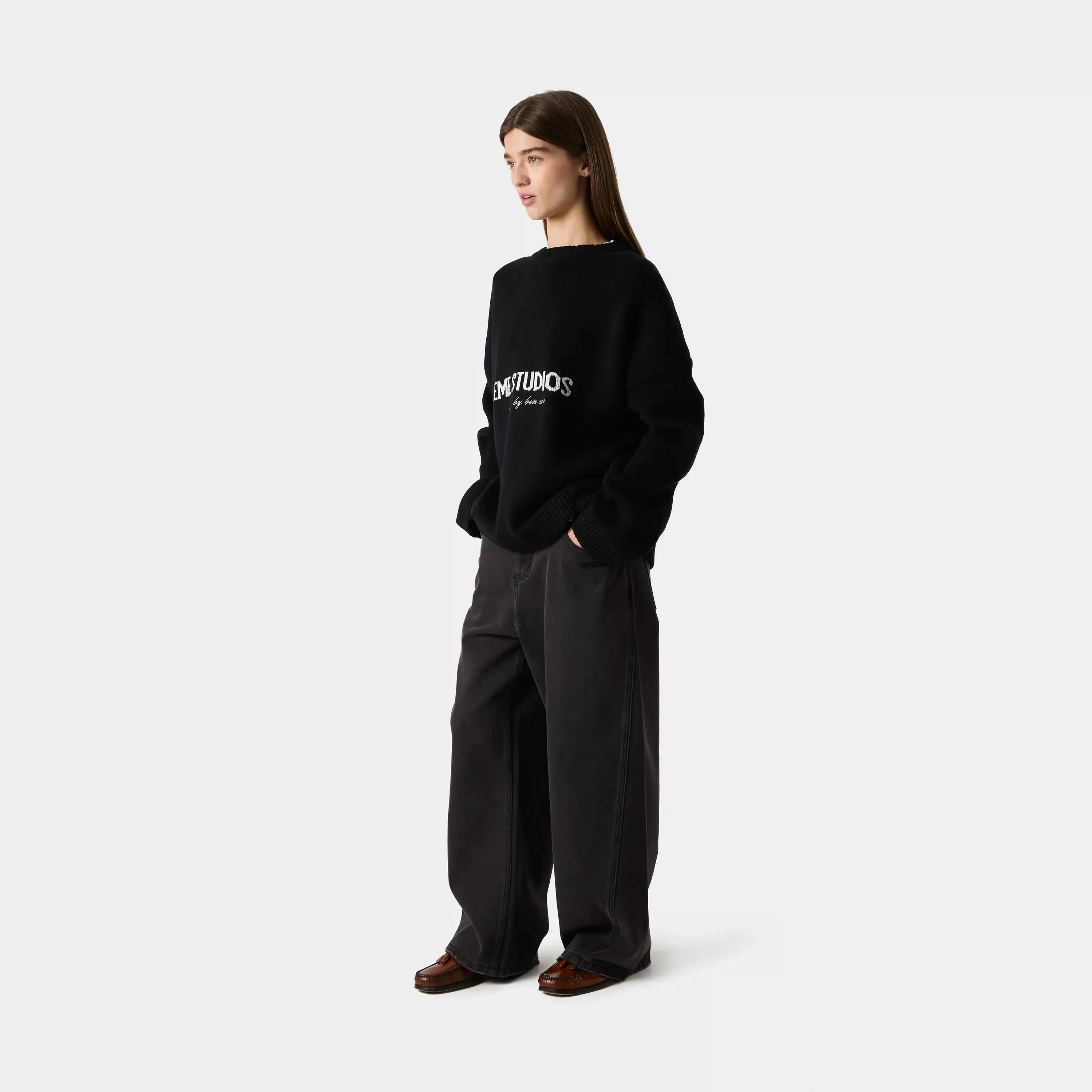 Eme Studios Master Flag Shadow Knit Sweater - Image 4