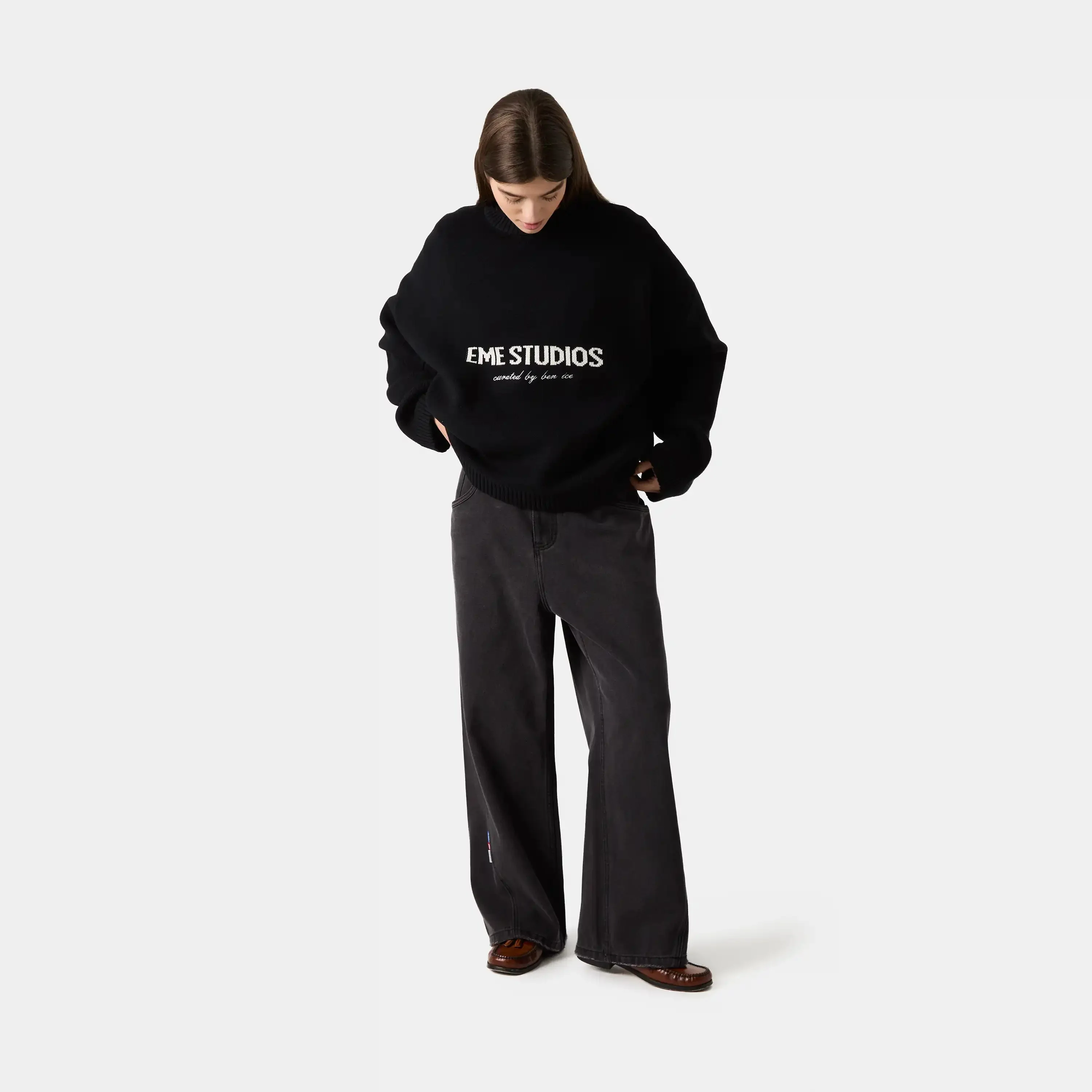 Eme Studios Master Flag Shadow Knit Sweater - Image 5
