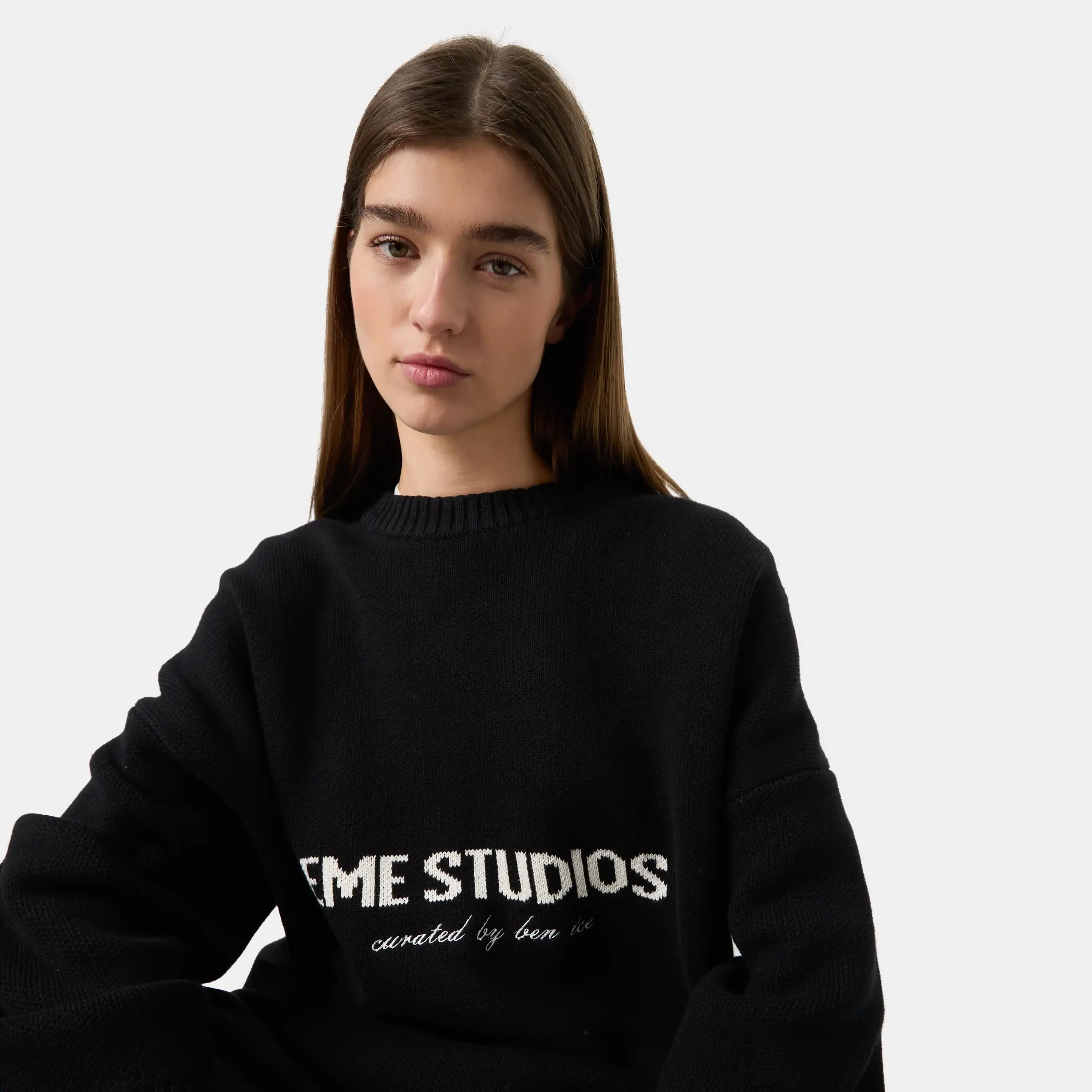 Eme Studios Master Flag Shadow Knit Sweater - Image 6