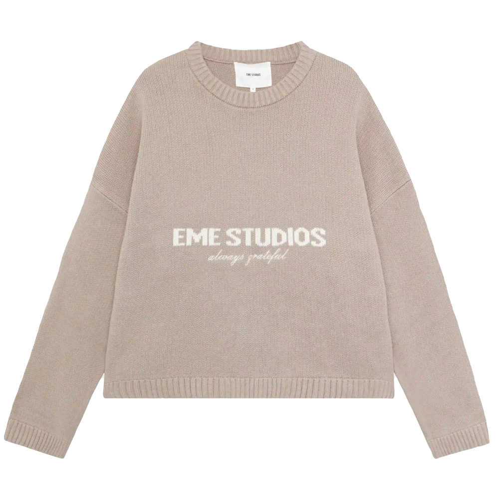 Eme Studios Master Muddy Brown Knit Sweater