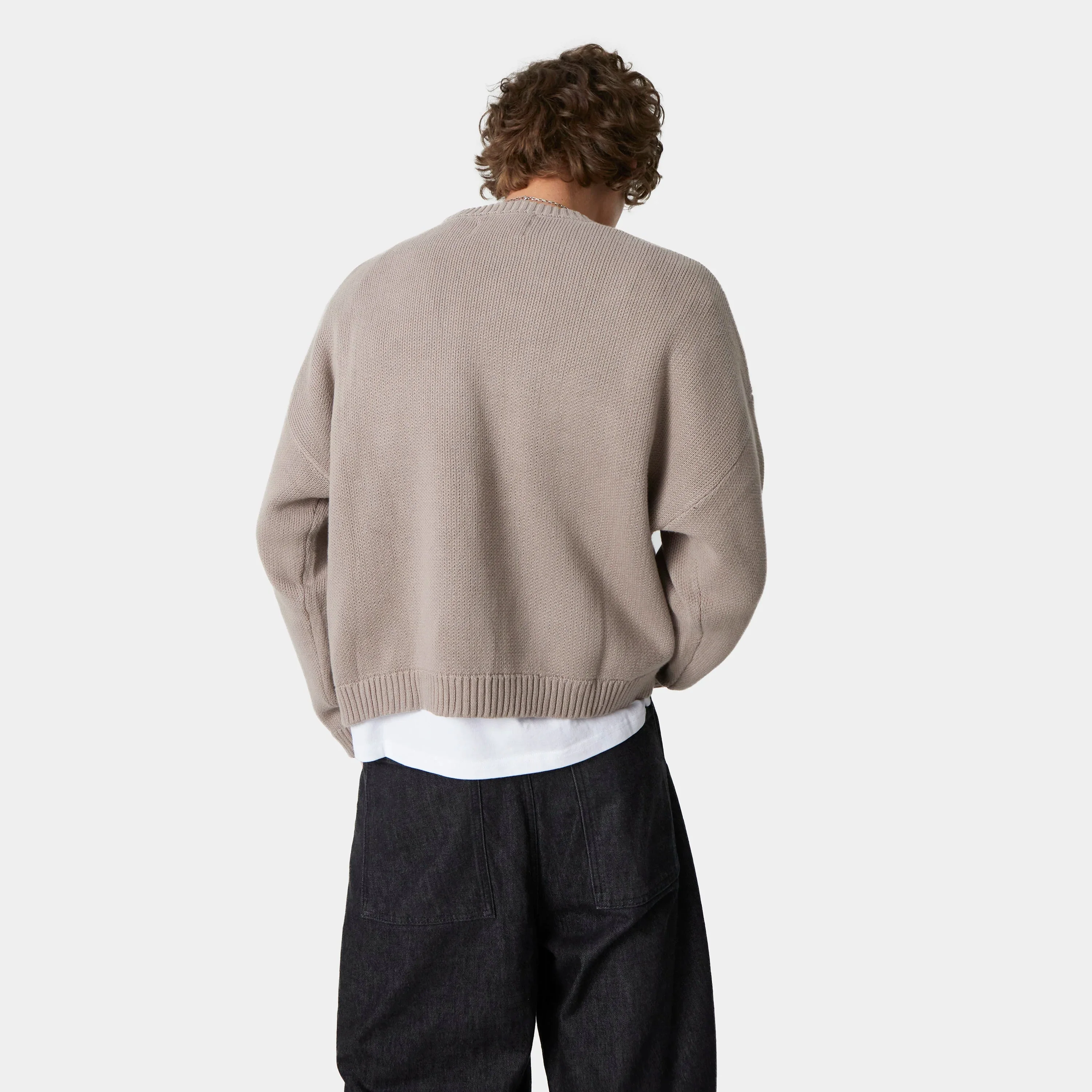 Eme Studios Master Muddy Brown Knit Sweater - Image 5
