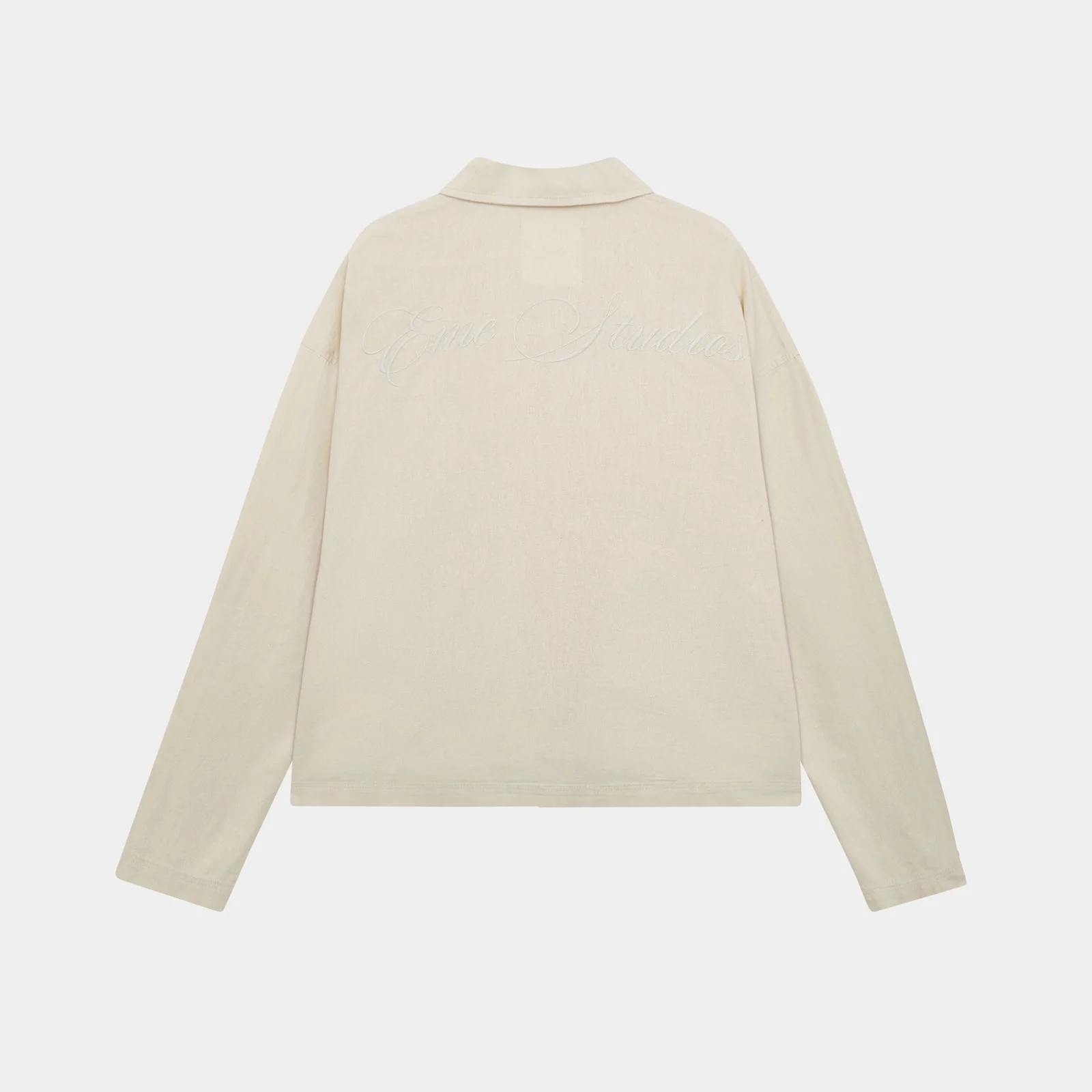 Eme Studios Quarry Off Sand Linen Shirt