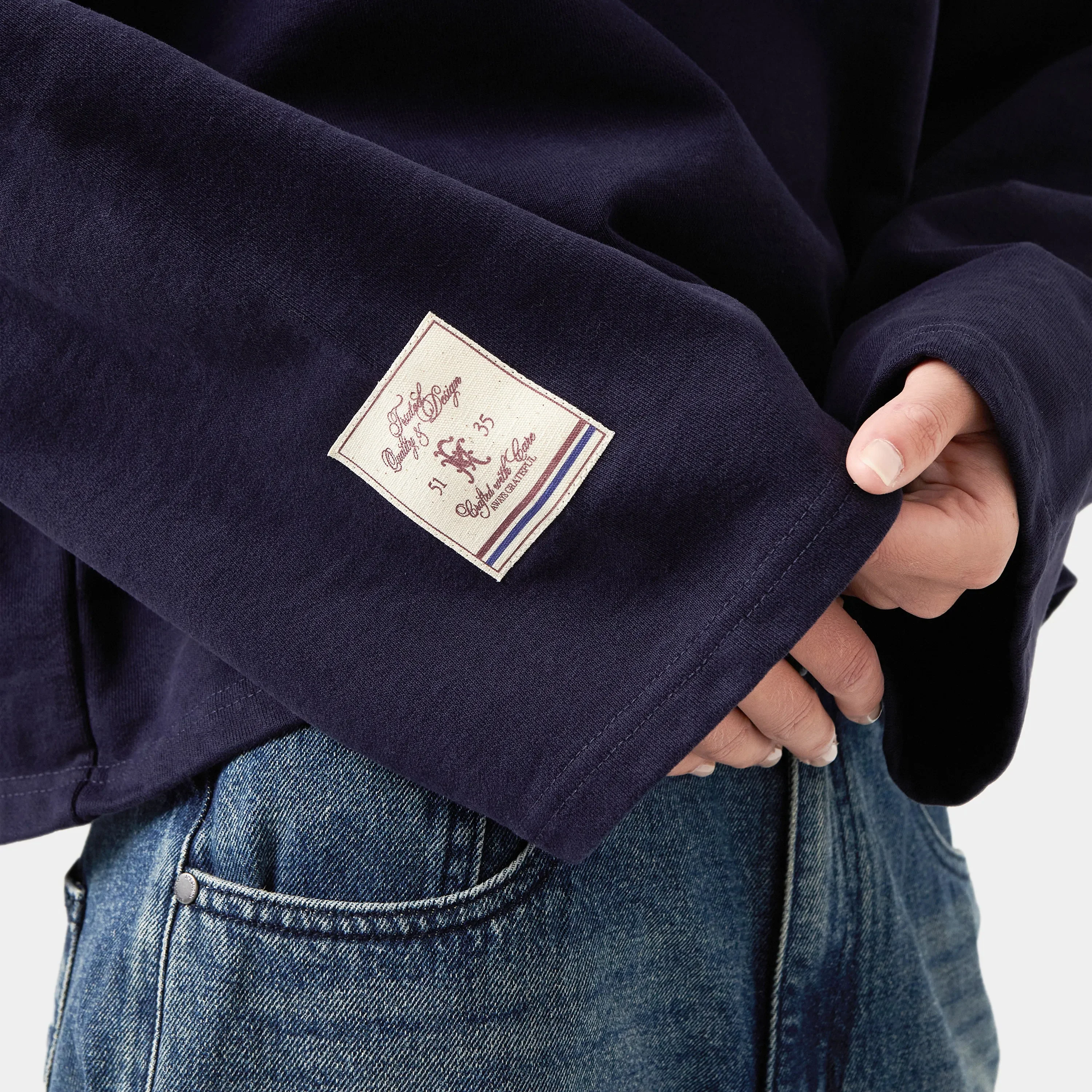 Eme Studios Reborn Sen Polo Navy - Image 10