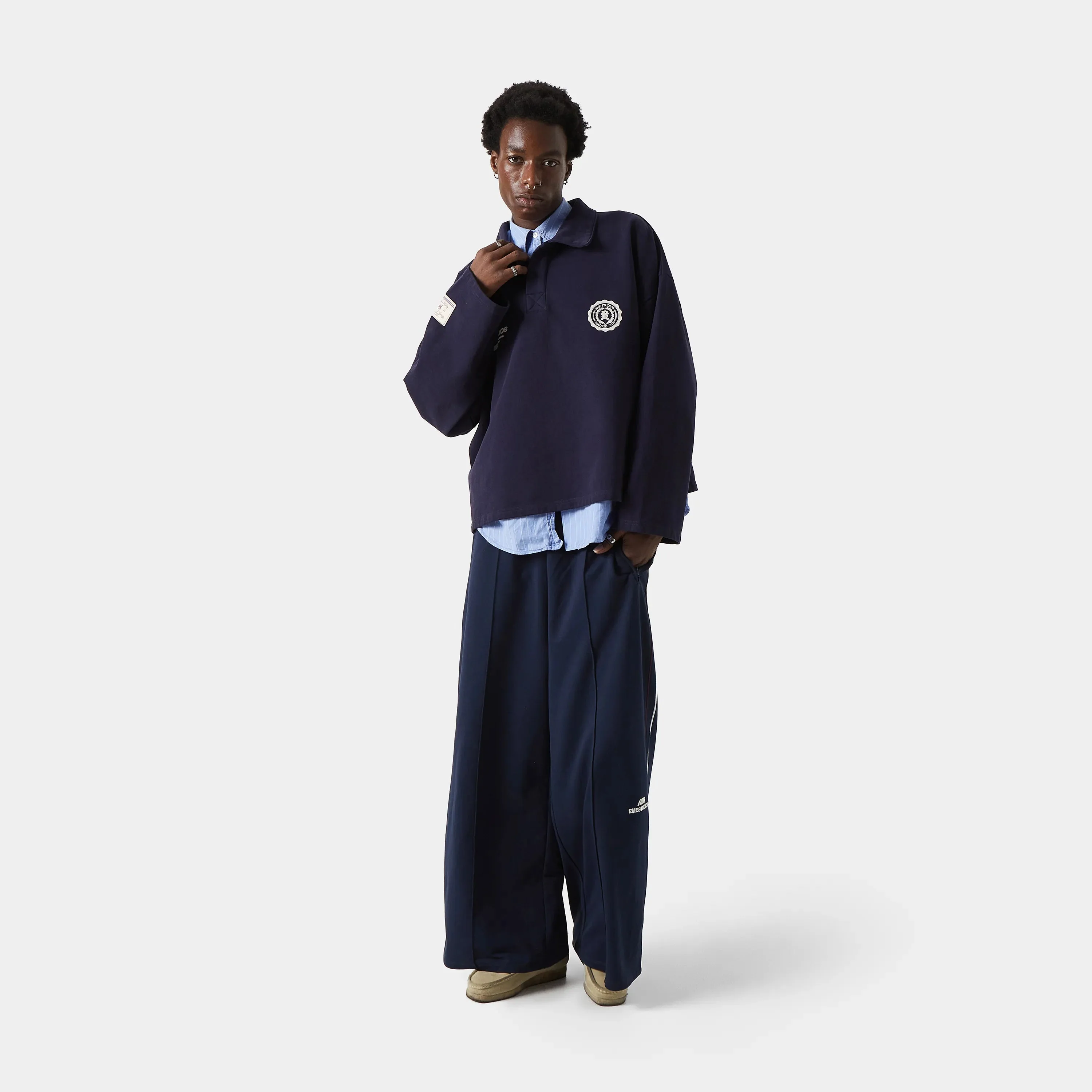 Eme Studios Reborn Sen Polo Navy - Image 4