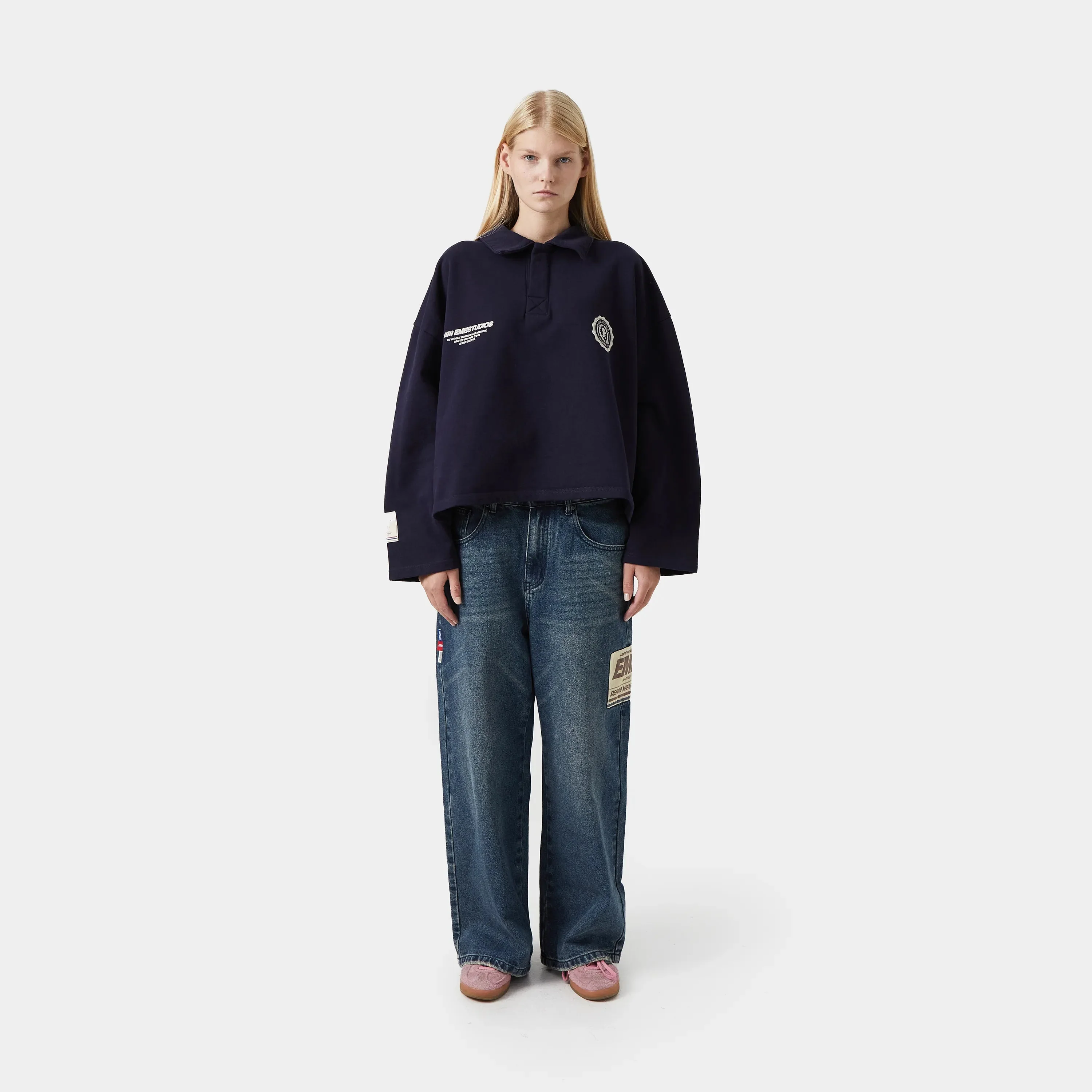 Eme Studios Reborn Sen Polo Navy - Image 8