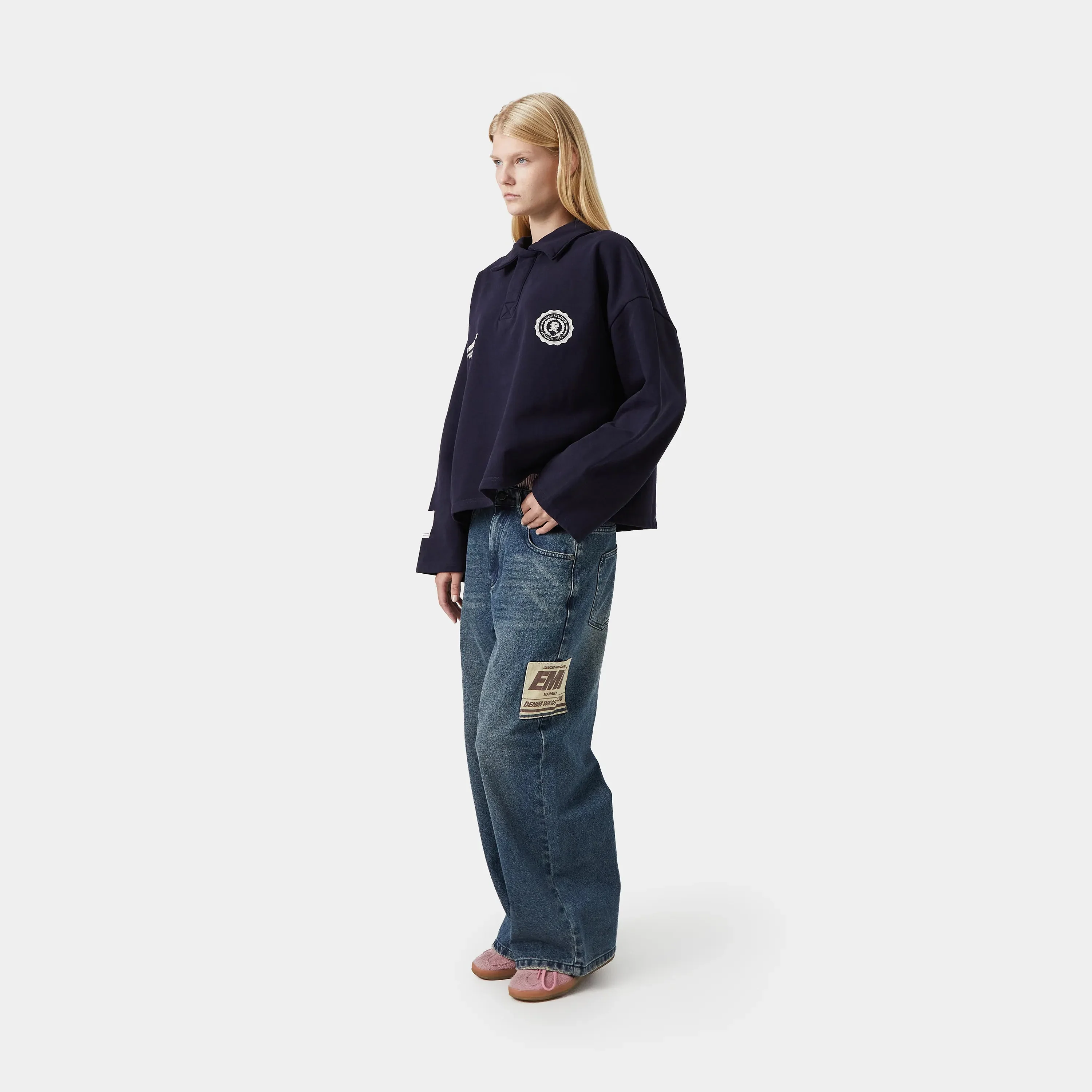 Eme Studios Reborn Sen Polo Navy - Image 9