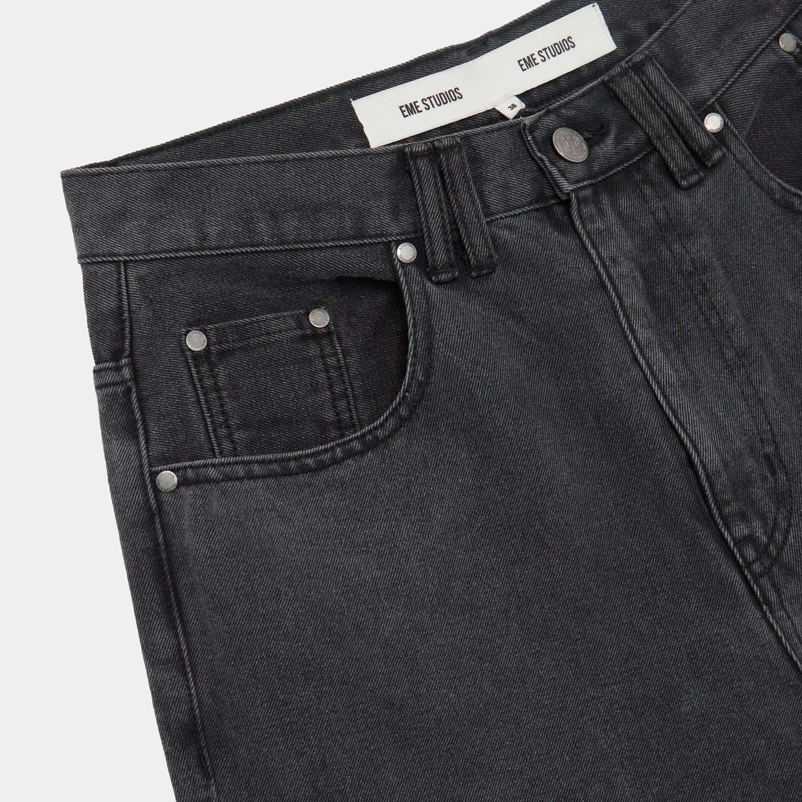 EME Studios Slate Black Jeans DB - Image 3