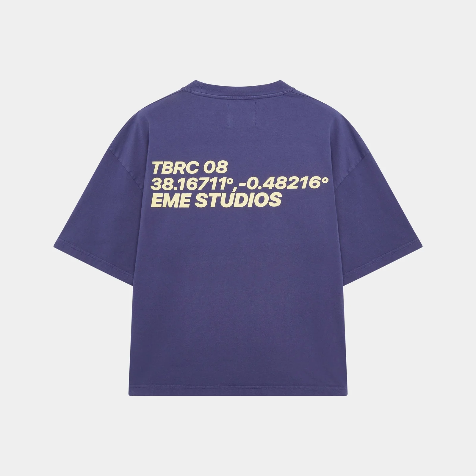 Eme Studios Tabarca Indigo Oversized Tee - Image 2
