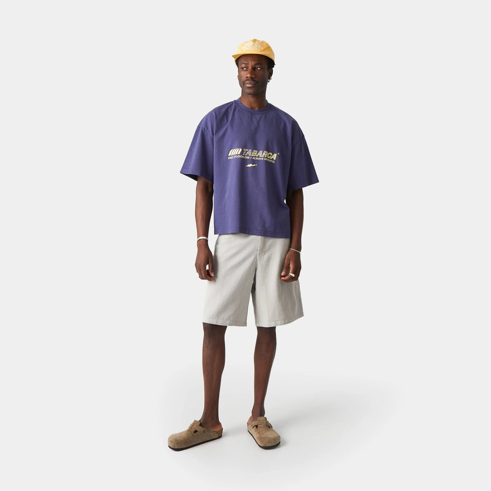 Eme Studios Tabarca Indigo Oversized Tee - Image 3