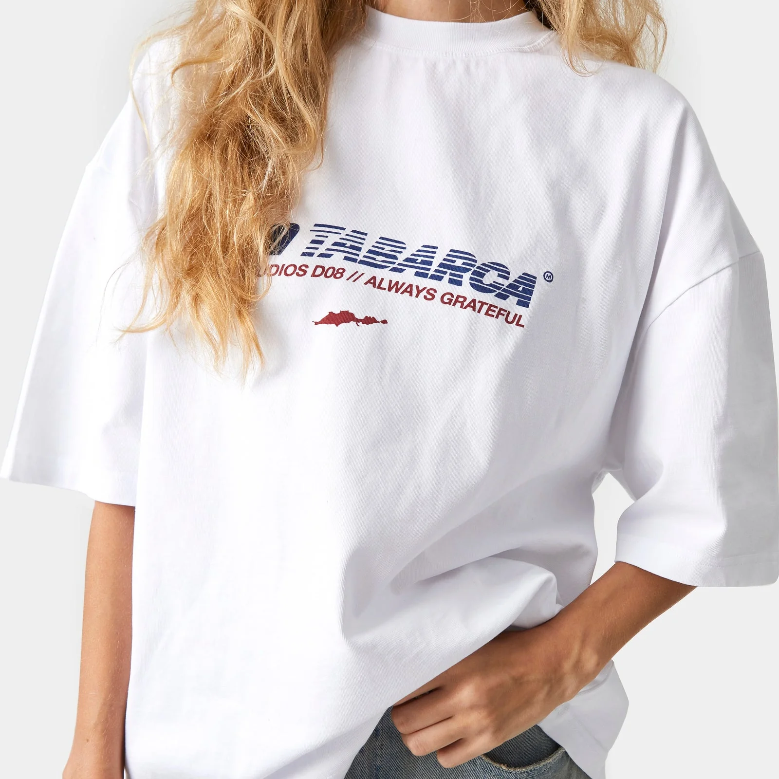 Eme Studios Tabarca Pearl Oversized Tee - Image 6