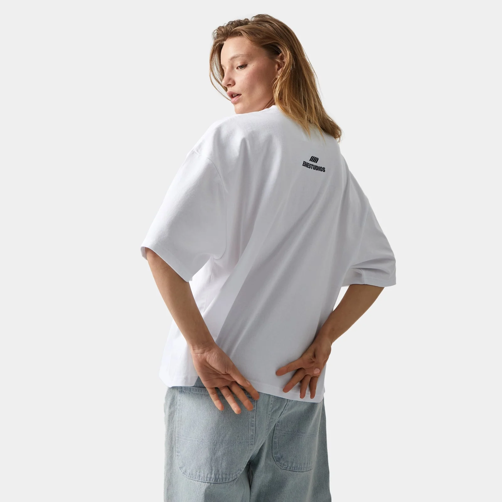 EME Studios Target Pearl Oversized Tee - Image 6