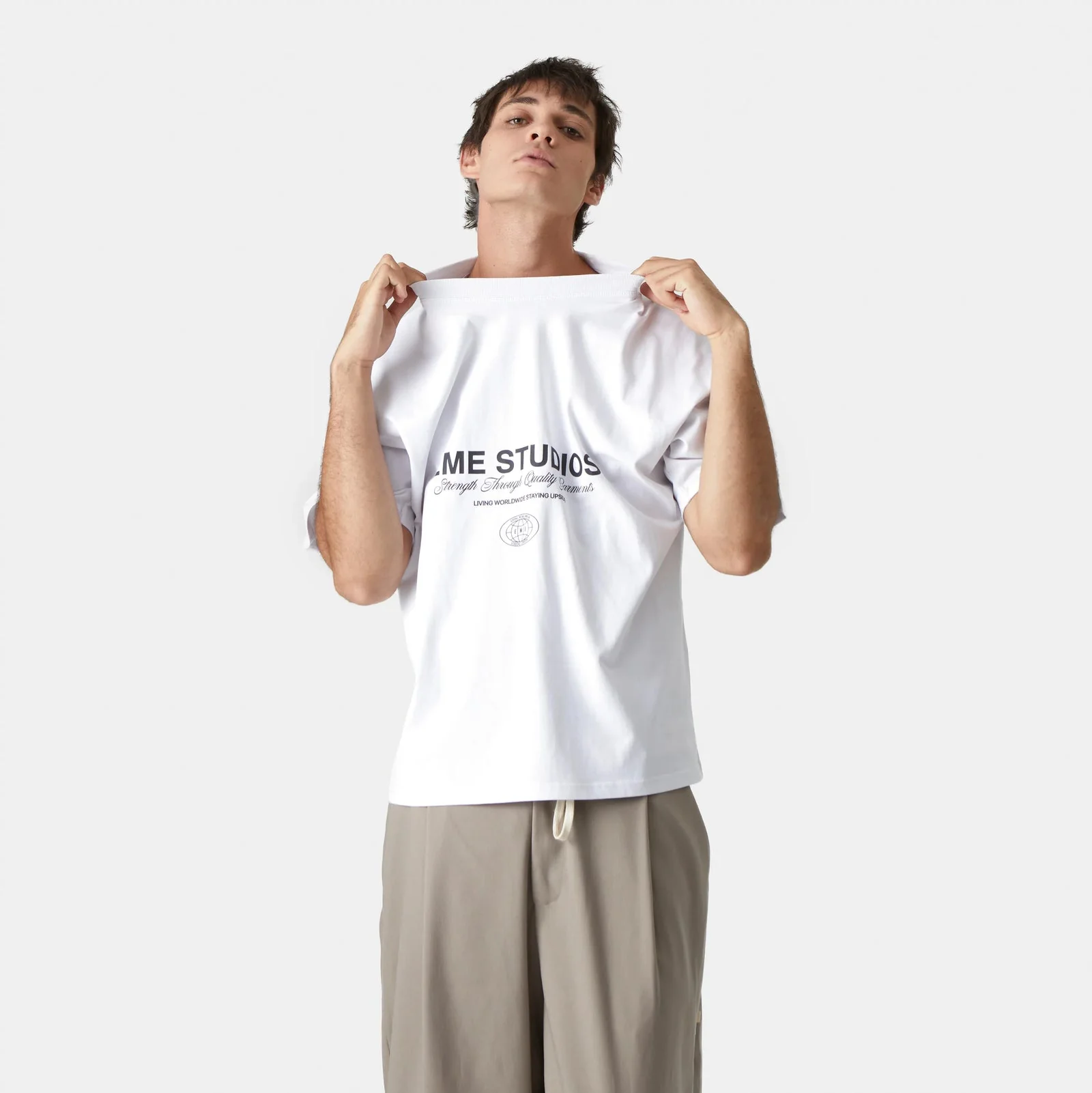 Eme Studios Touch Pearl Oversized Tee - Image 4