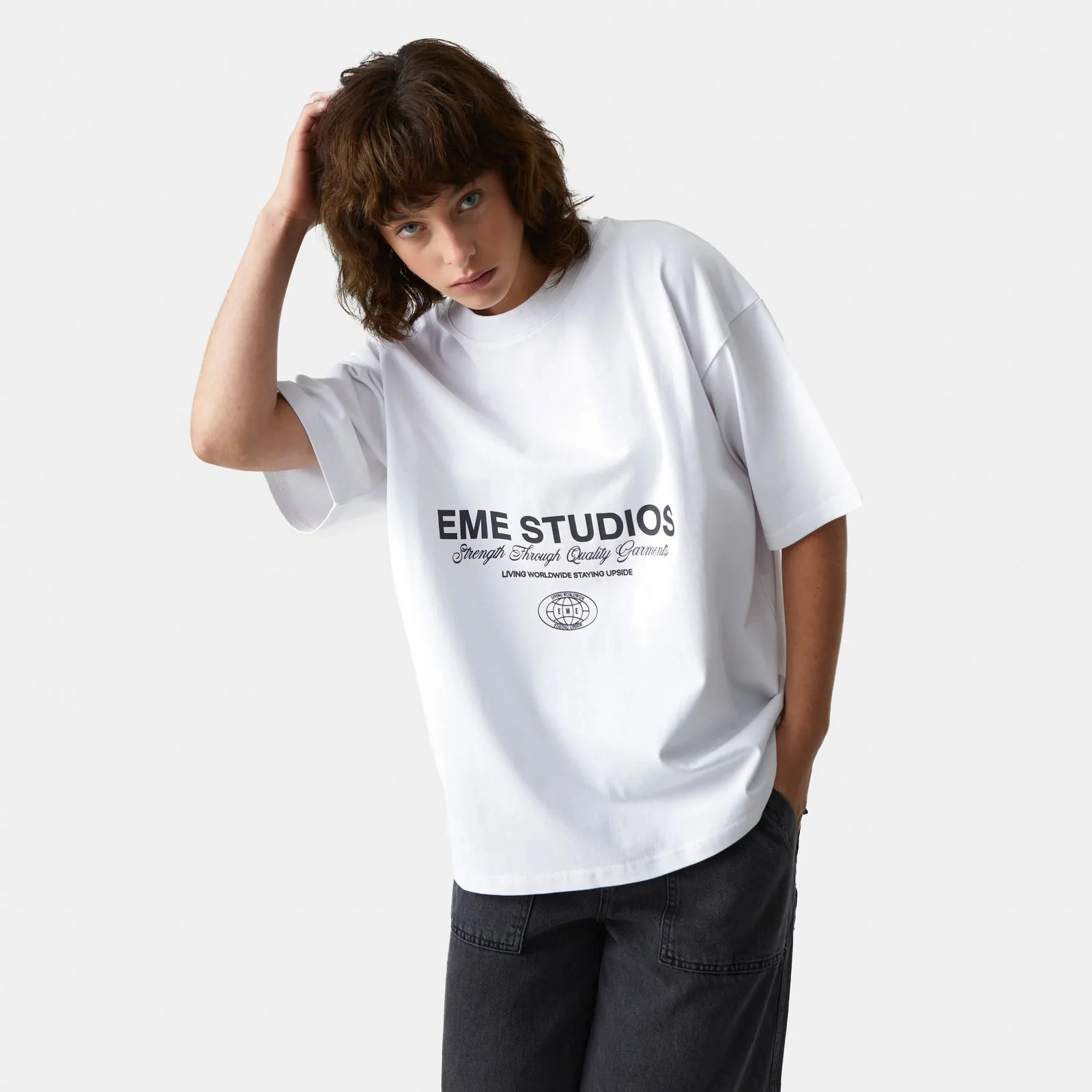 Eme Studios Touch Pearl Oversized Tee - Image 6
