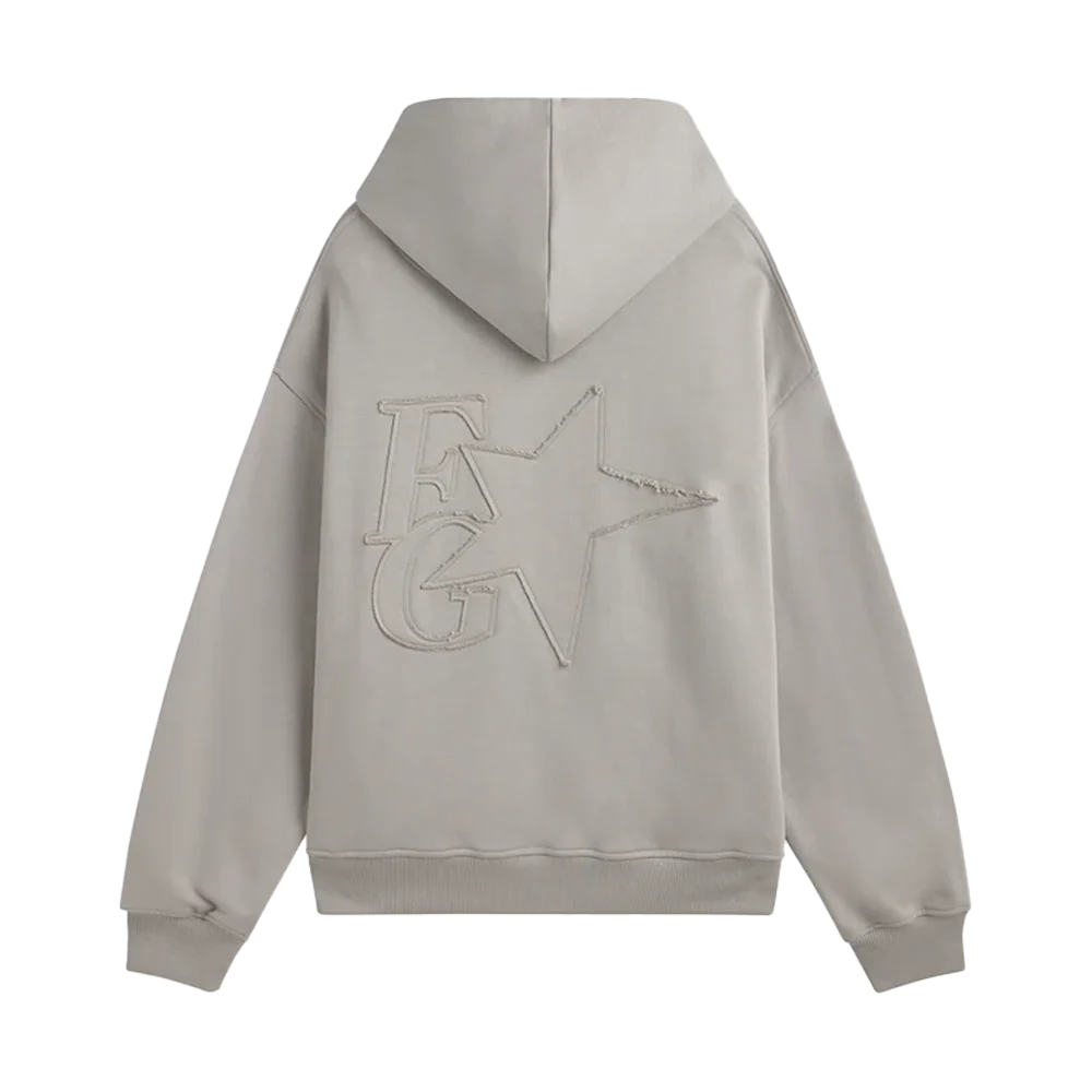 Fakegods Star Hoodie Mid Grey