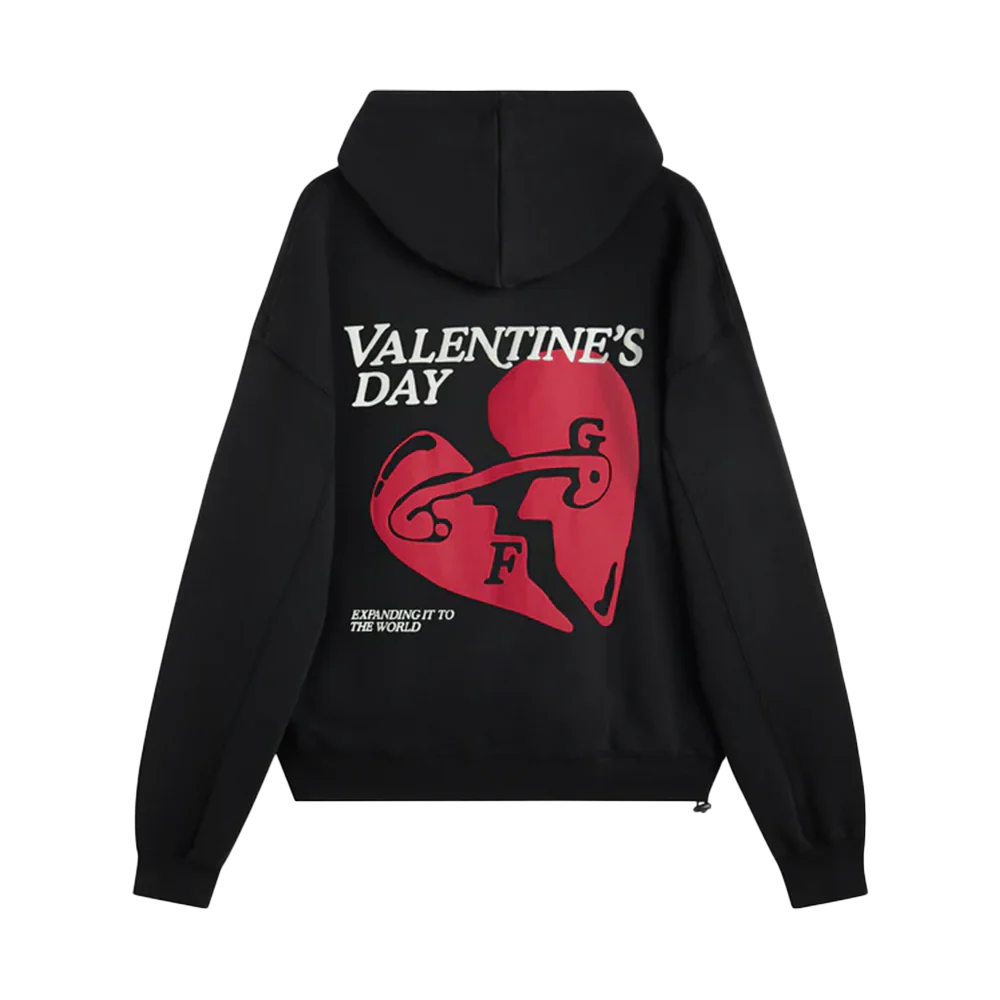 Fakegods Valentine’s Hoodie Black