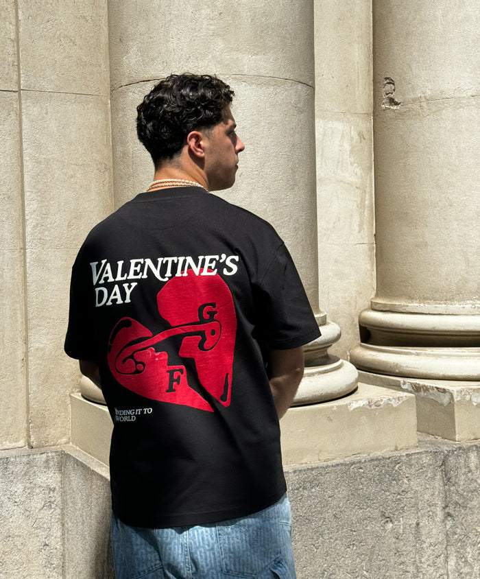 Fakegods Valentine’s Tee Black - Image 5