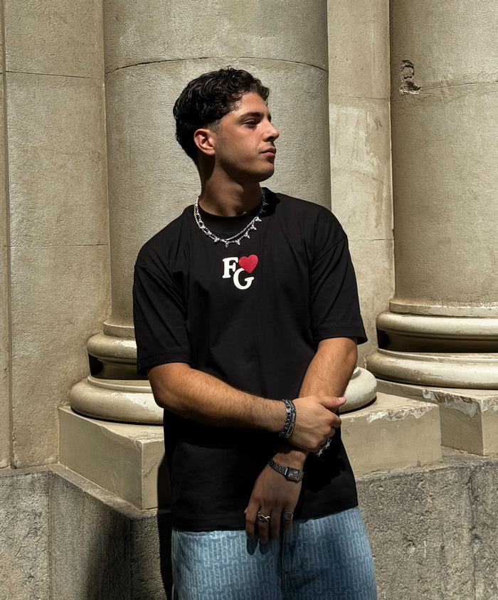Fakegods Valentine’s Tee Black - Image 6