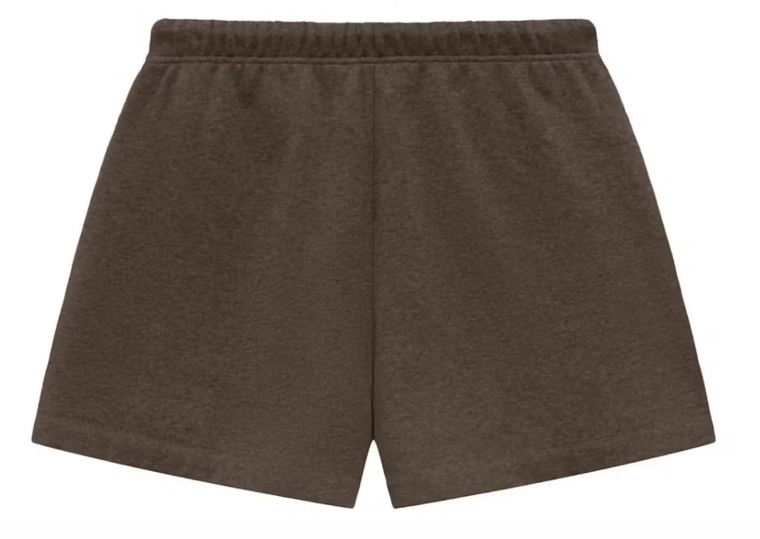 Fear of God Essentials Core Collection Sweatshort Heather Wood - Image 2