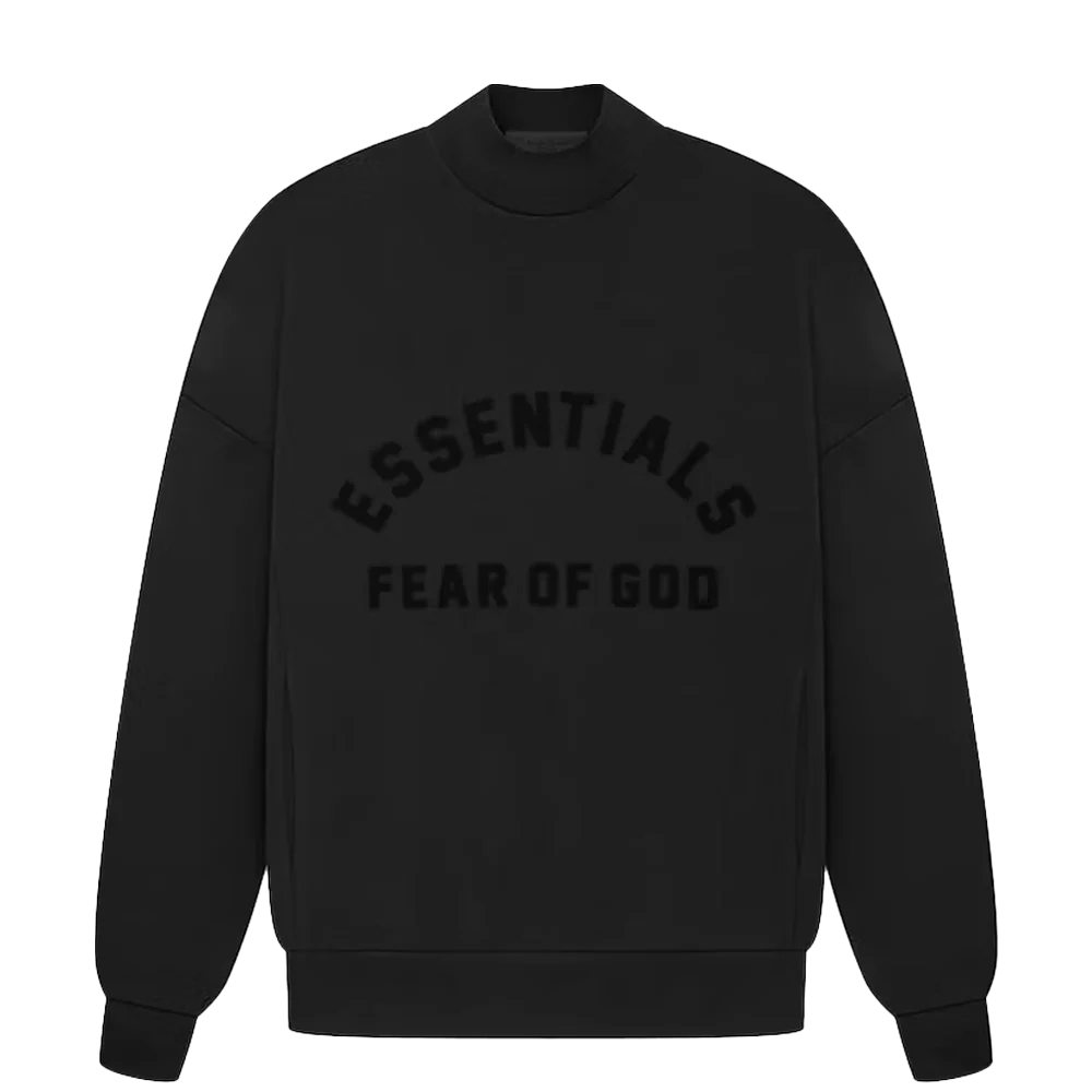 Fear of God Essentials Arch Logo Crewneck Black