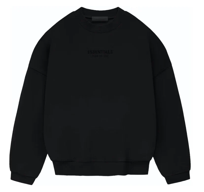 Fear of God Essentials Crewneck Jet Black