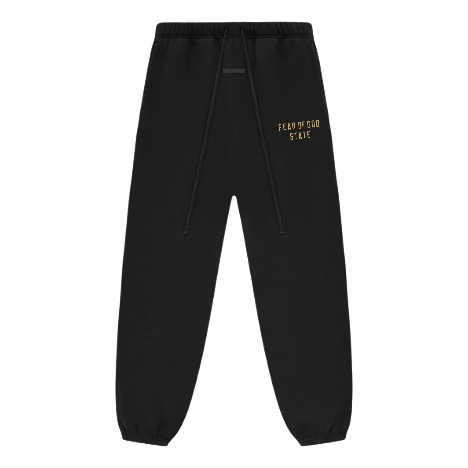 Fear of God Essentials Fleece Essential Sweatpant Black/Gold