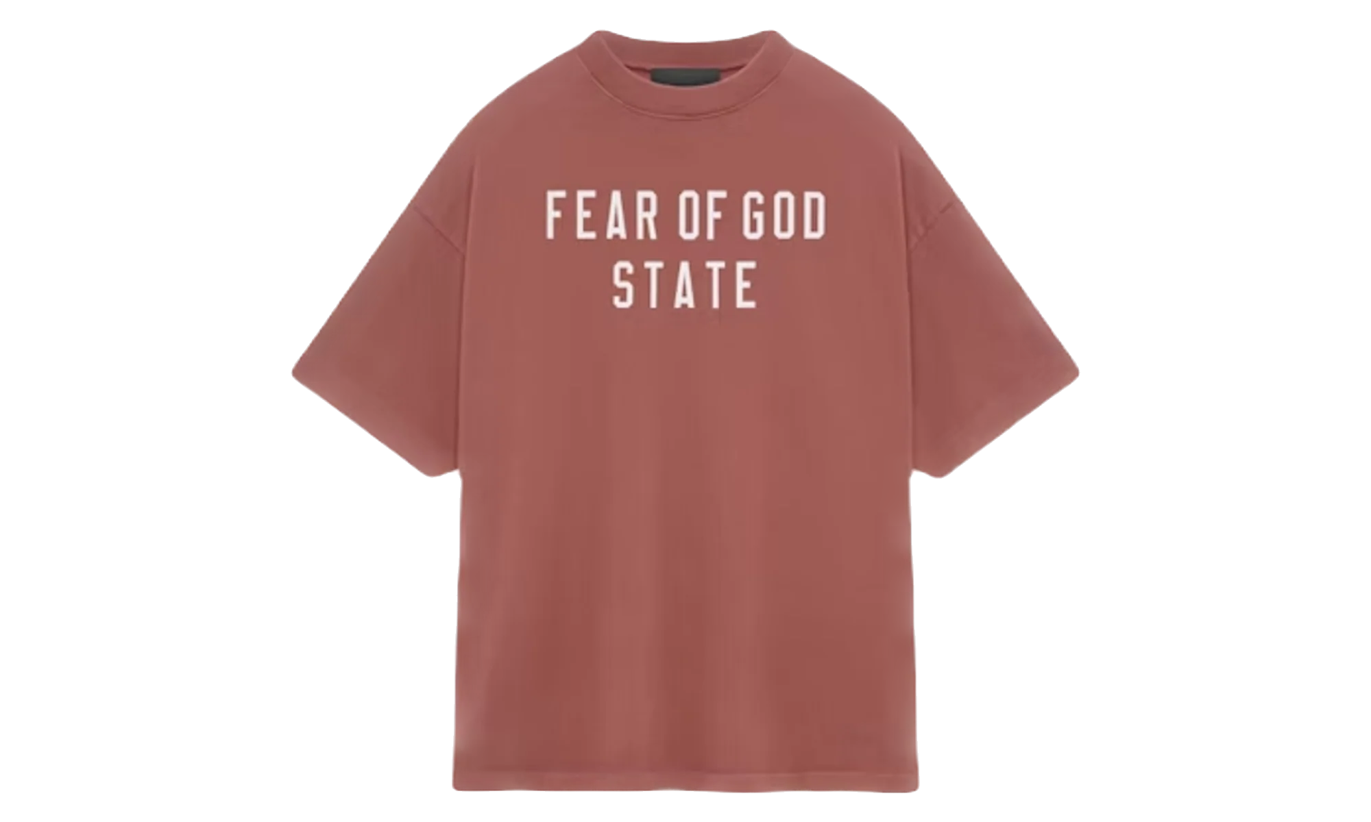 Fear of God Essentials Heavy Crewneck Shirt (FW24) Crimson