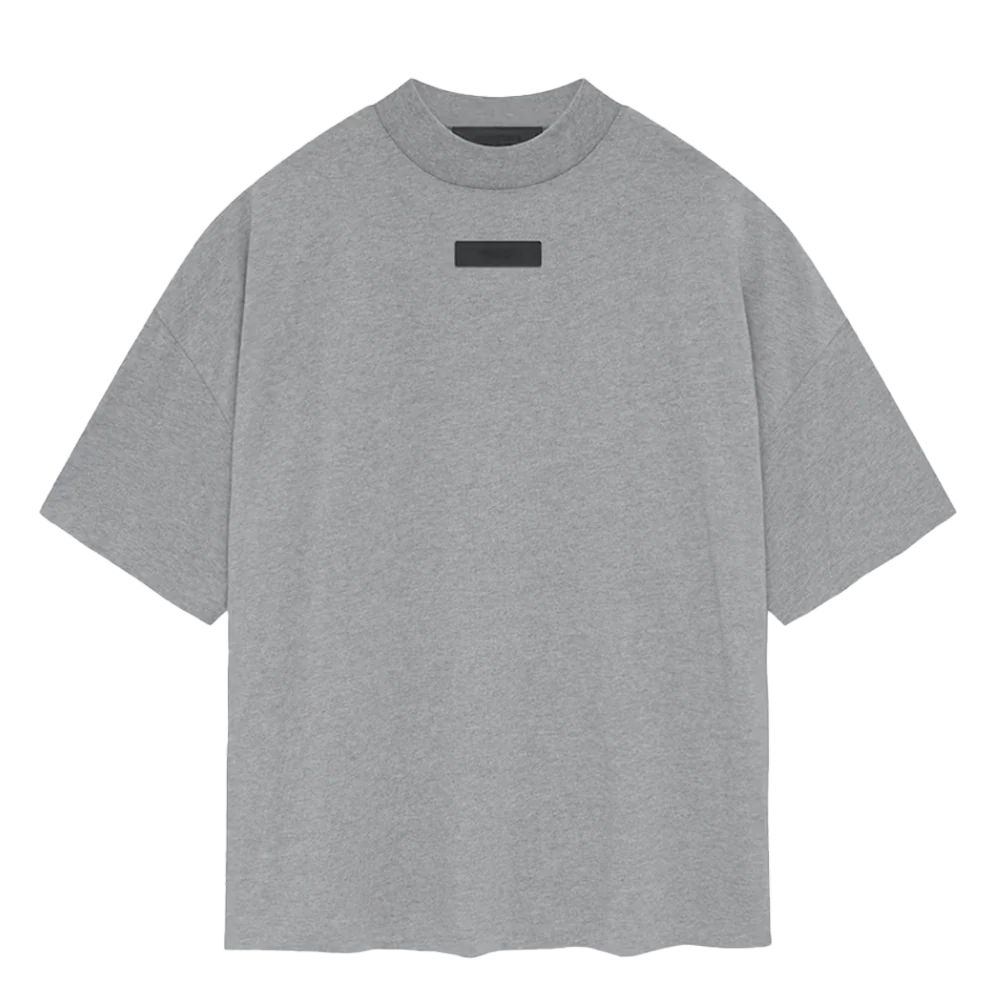 Fear of God Essentials Spring Tab Tee Dark Heather Oatmeal