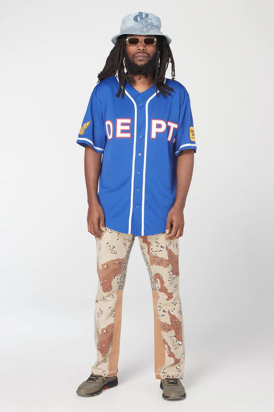 Gallery Dept. Echo Park Baseball Jersey Blue - Image 3