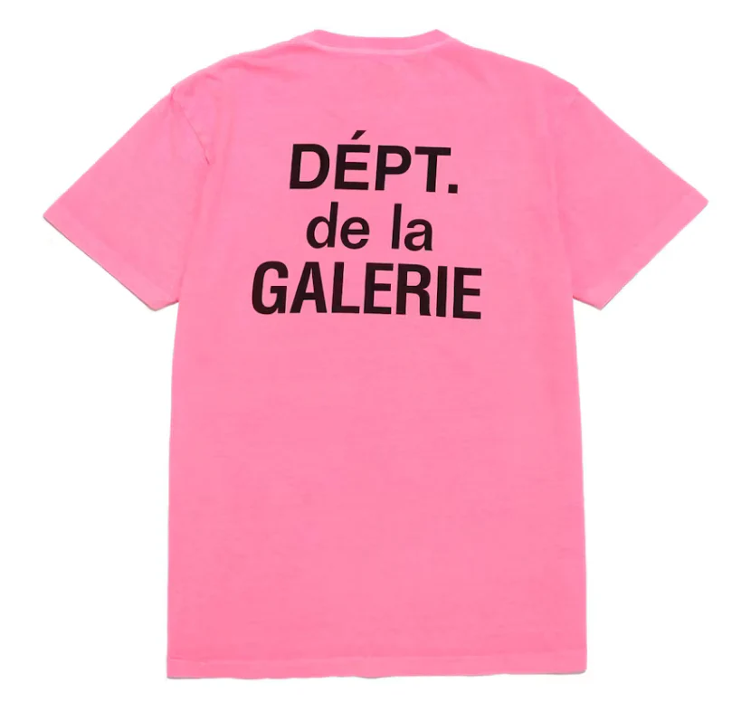 Gallery Dept. French T-shirt Flo Pink