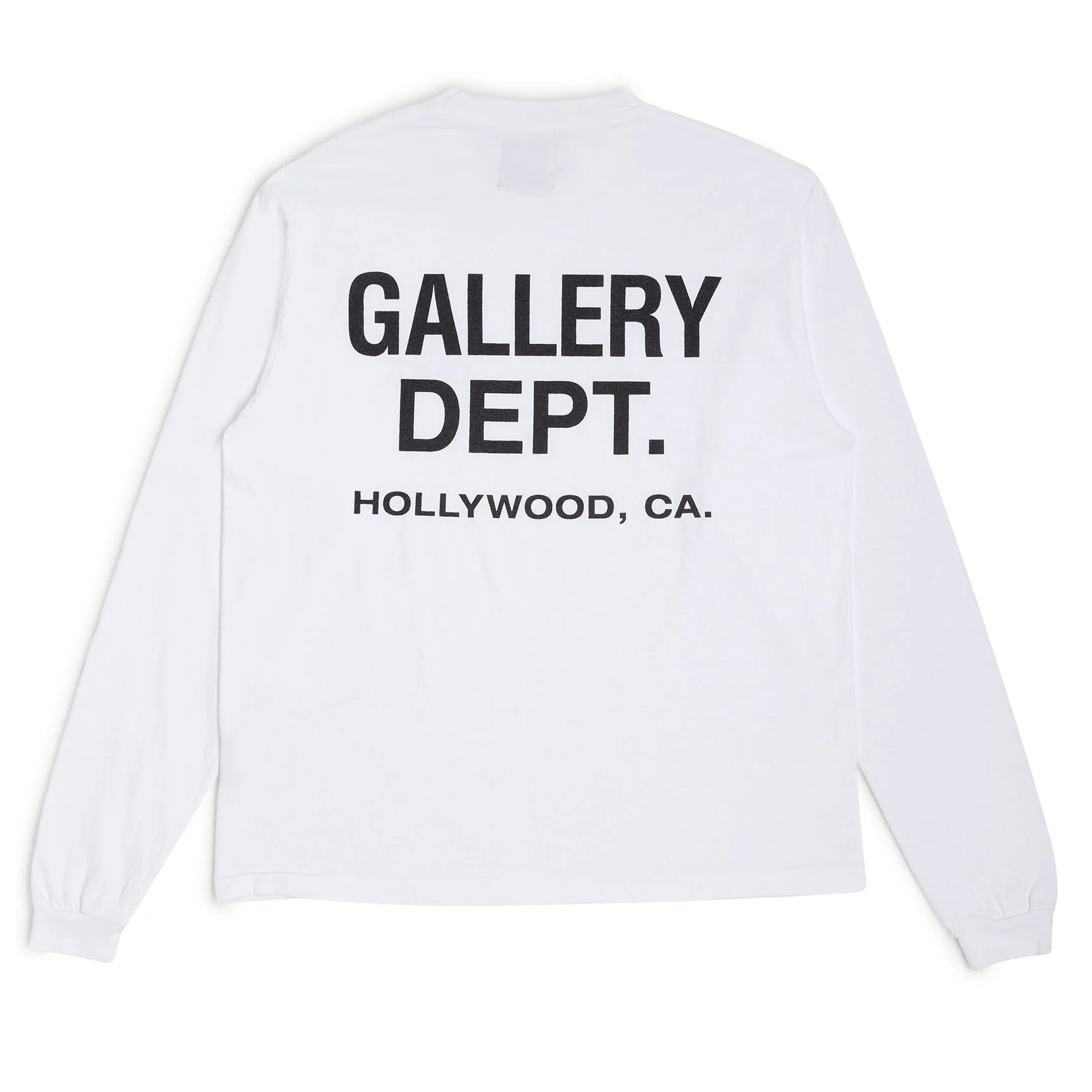 Gallery Dept. Souvenir LongSleeve Tee White - Image 2