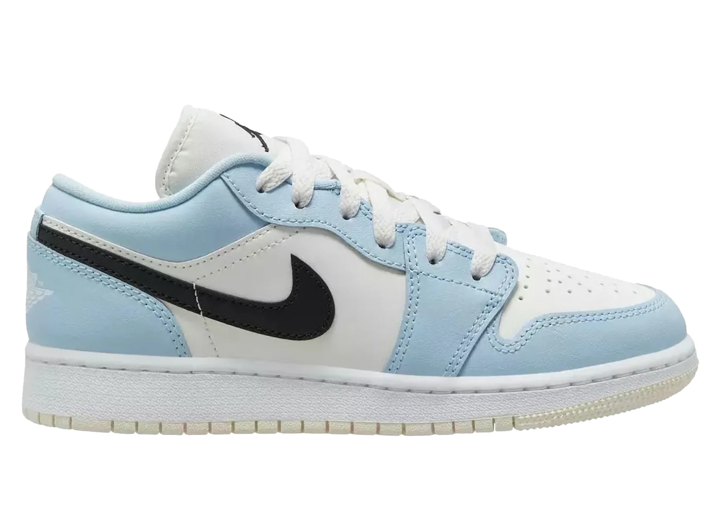 Jordan 1 Low Ice Blue Black (GS)