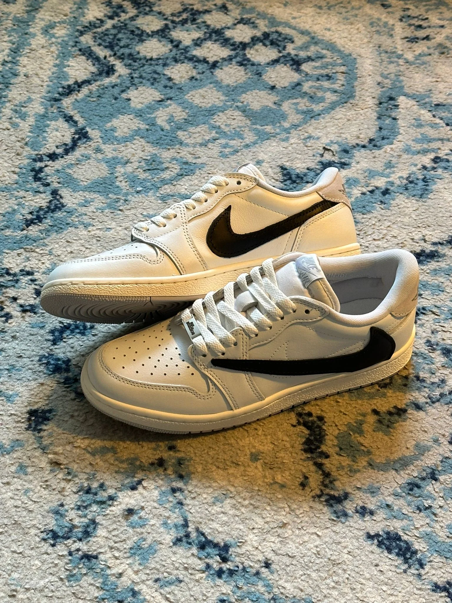 Jordan 1 Low Summit White ‘Reverse Swoosh’ by Siji Studios - Image 3