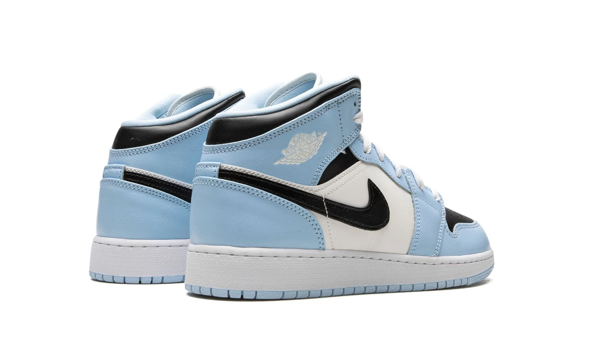 Jordan 1 Mid Ice Blue (GS) - Image 3