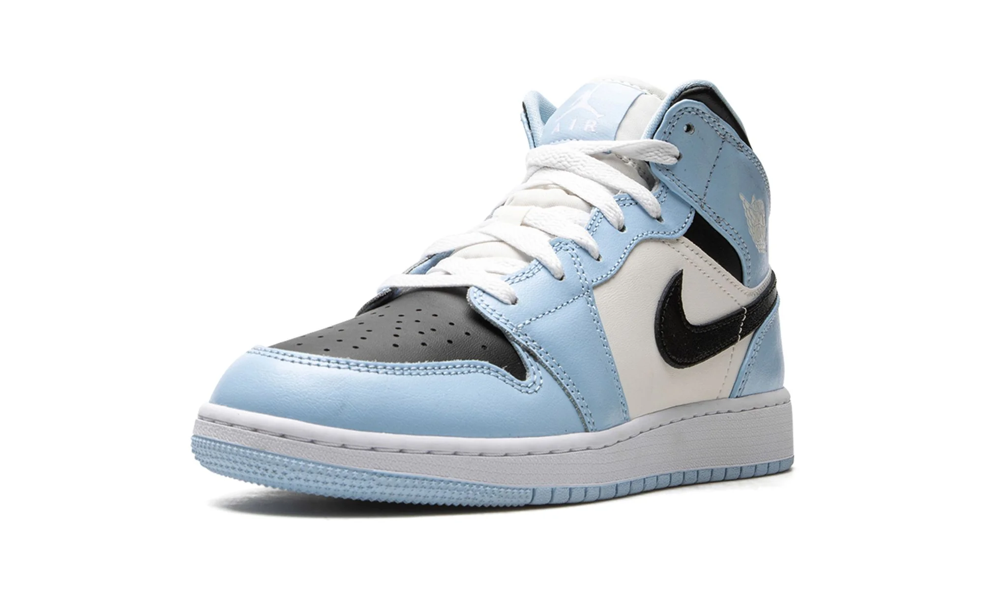 Jordan 1 Mid Ice Blue (GS) - Image 4