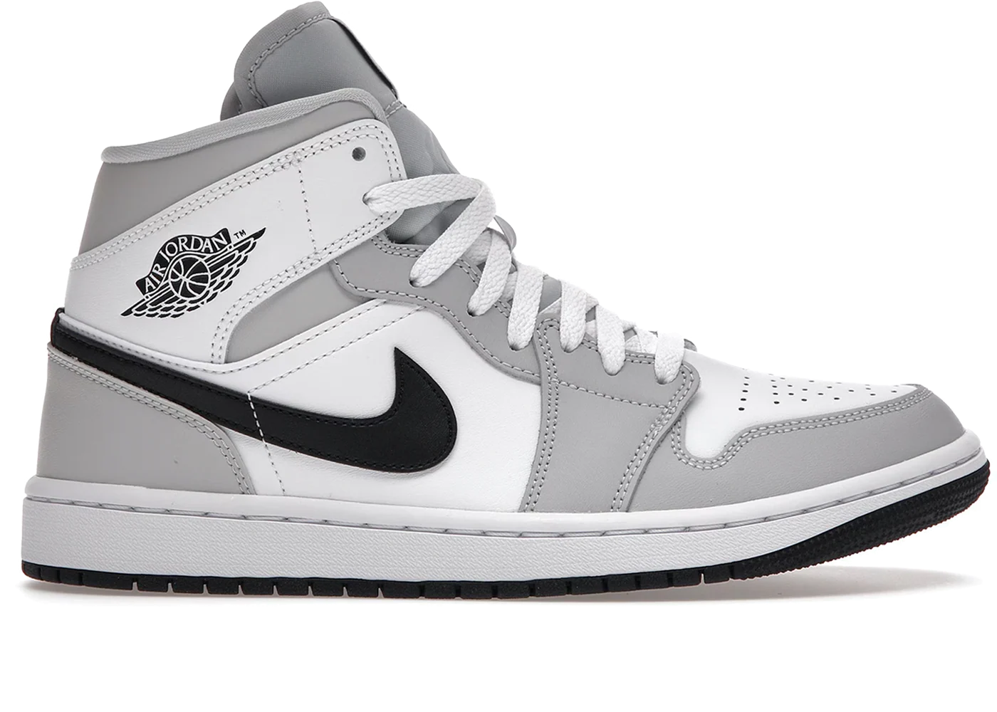Jordan 1 Mid Light Smoke Grey (W)