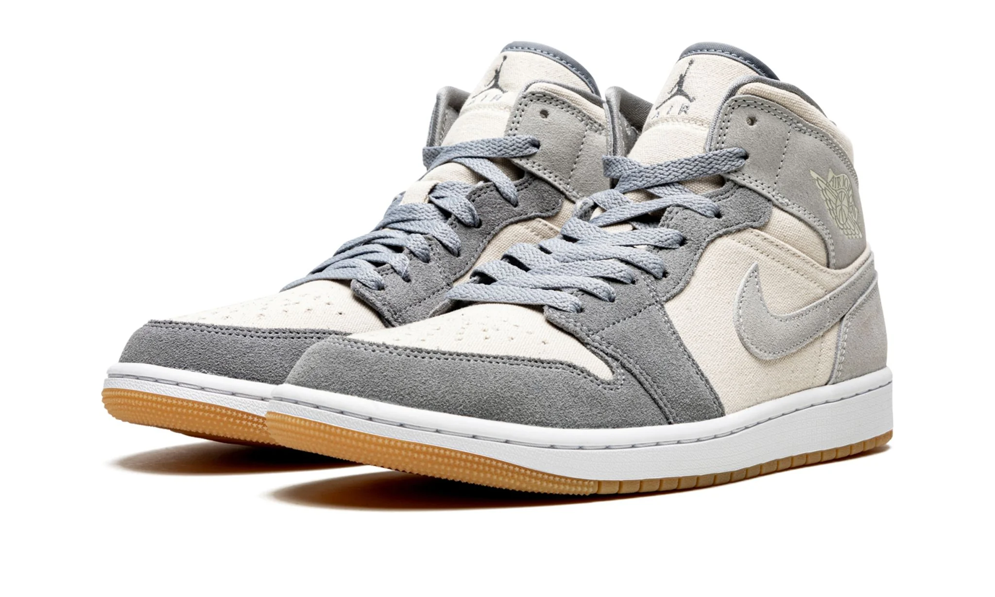 Jordan 1 Mid SE Coconut Milk Particle Grey - Image 2